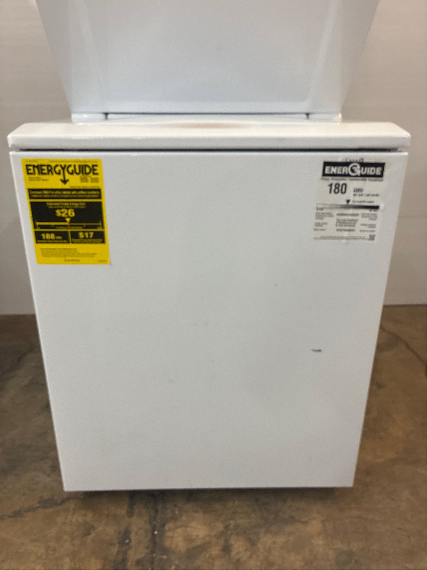 3.8/5.9 cu. ft. Washer Dryer Combo White