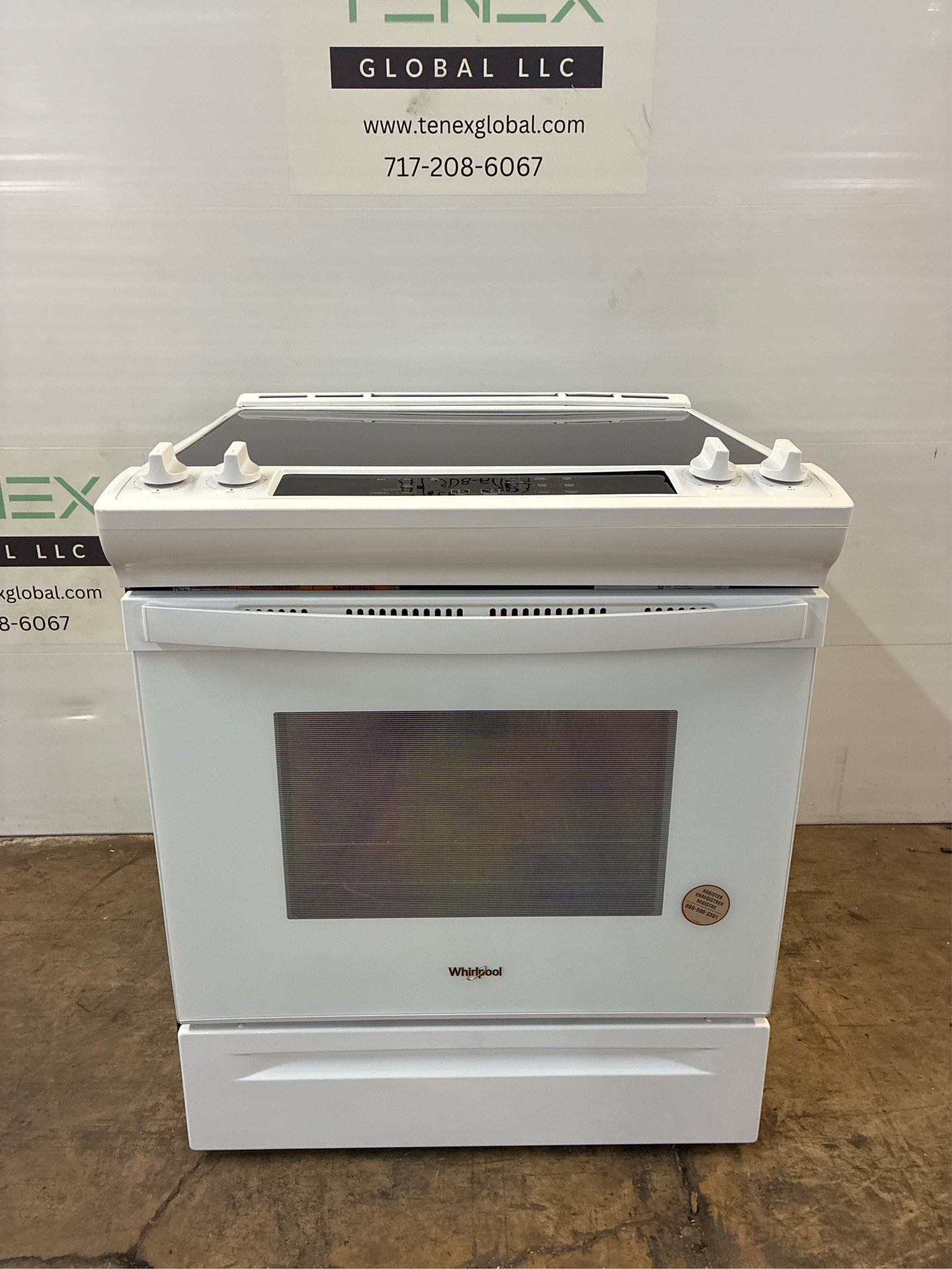 Whirlpool 30 in. 4.8 cu ft Electric Range - White