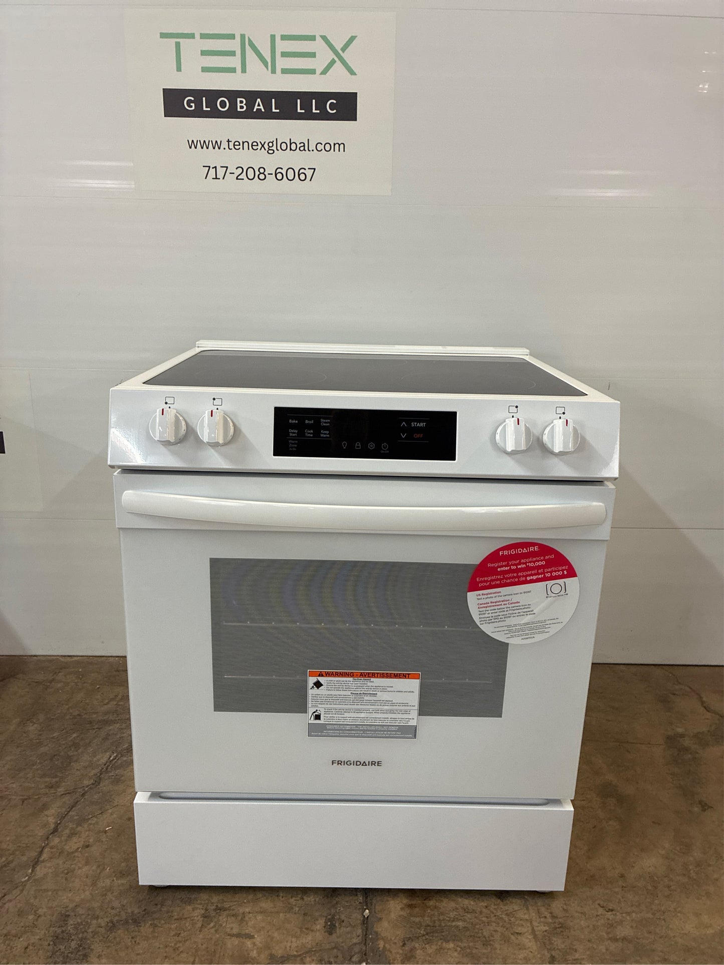 Frigidaire 30" 5-Burner Electric Range, 5.3-cu ft.