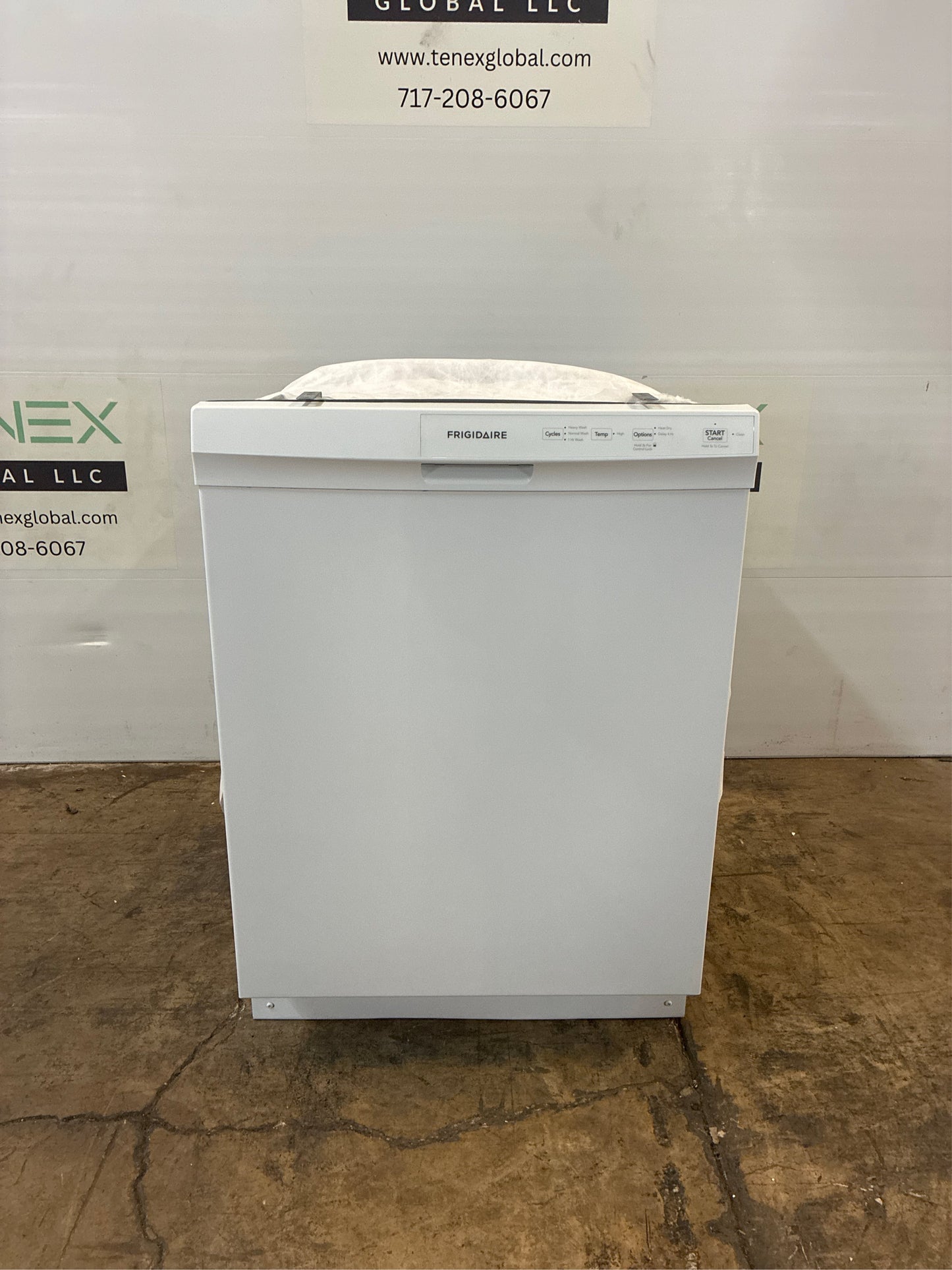 Frigidaire 24 In. Built-In Dishwasher, White, 3-Cycles