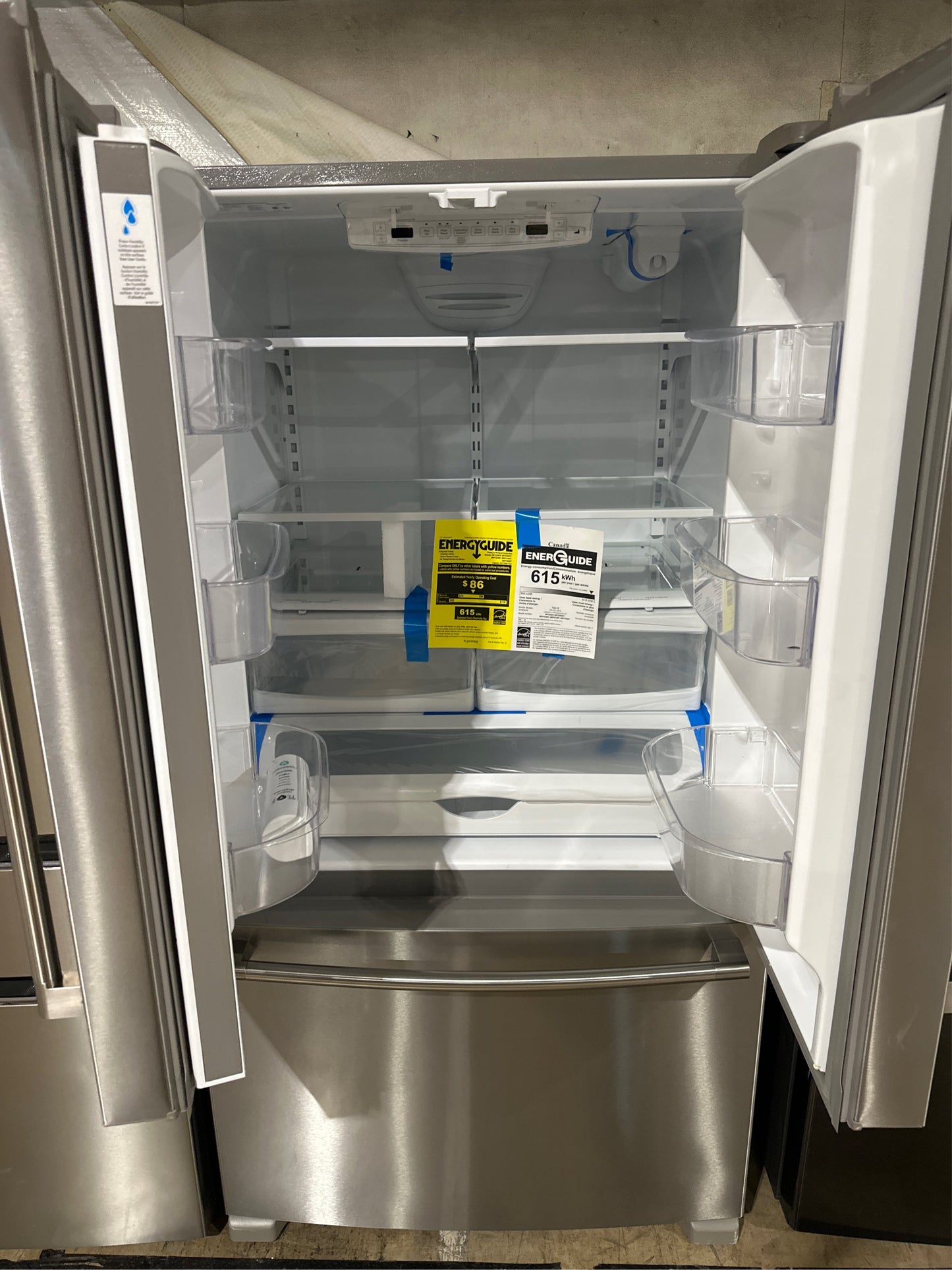25 cu. ft. French Door Refrigerator, Stainless
