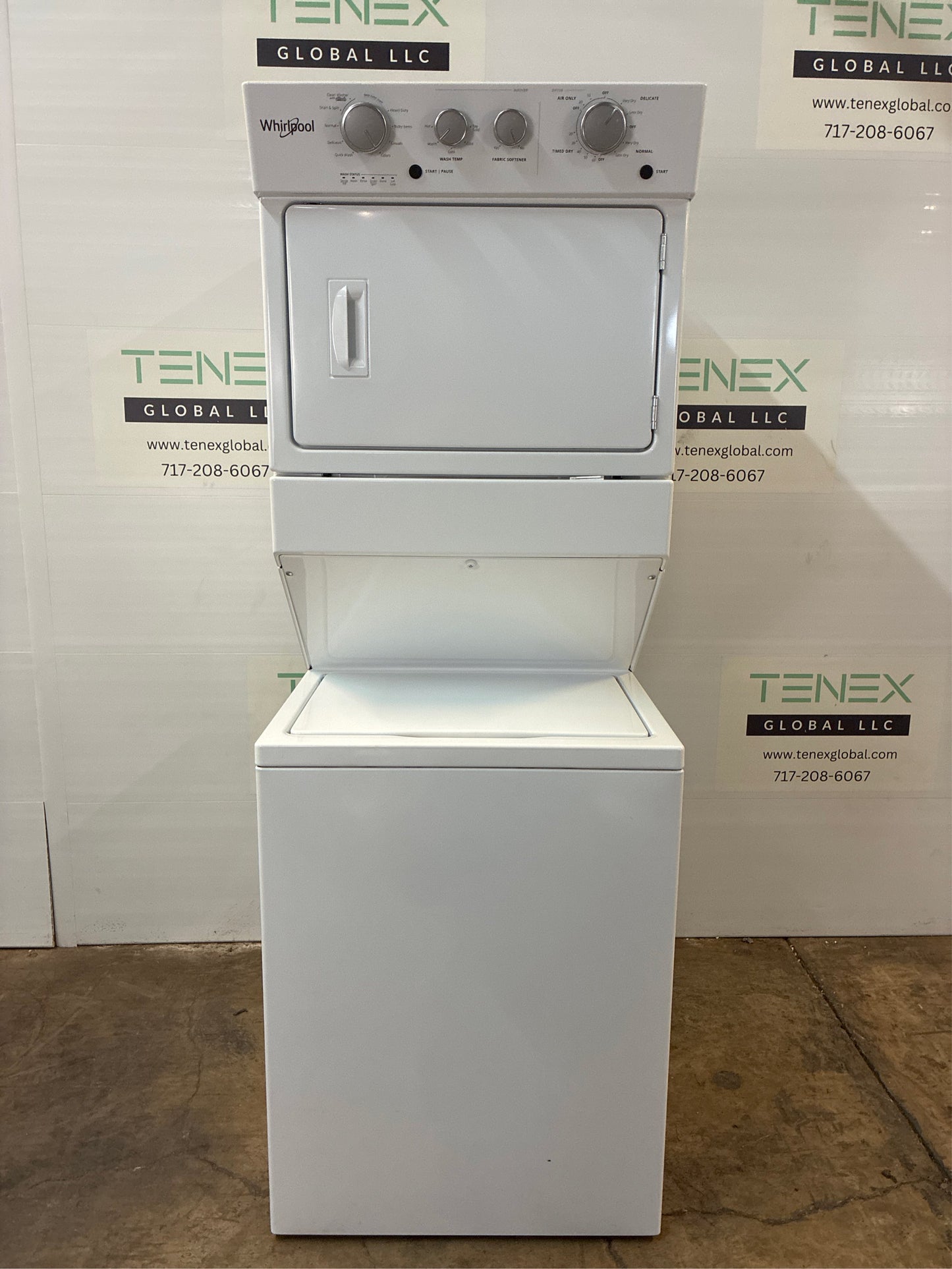Whirlpool White Laundry Center with 3.5 cu. ft. Washer