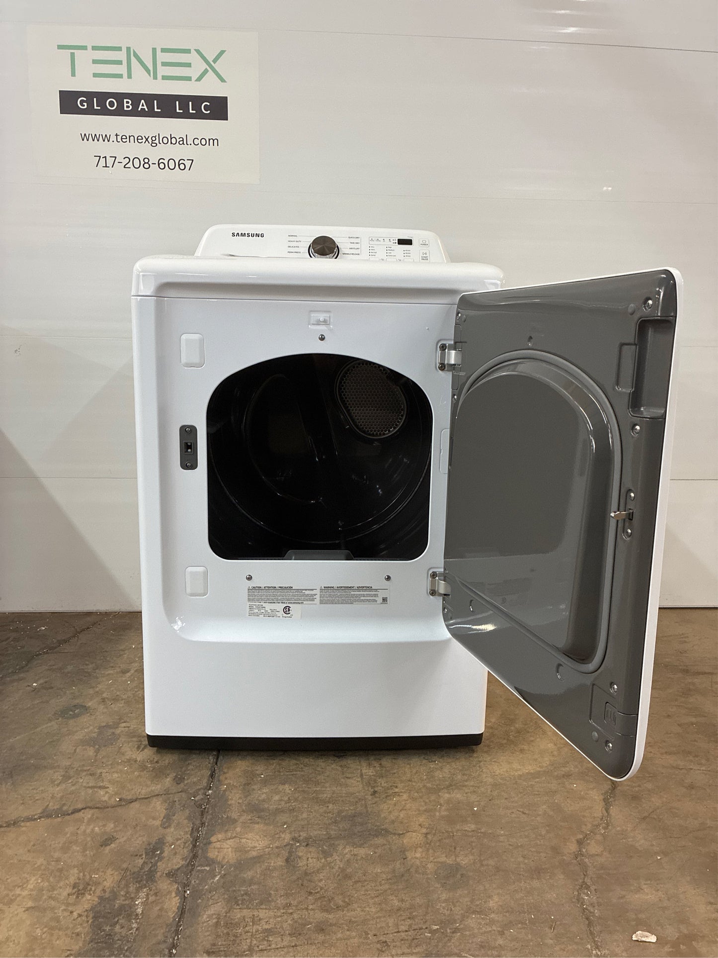 7.2 cu. ft. Electric Dryer with Sensor Dry in White