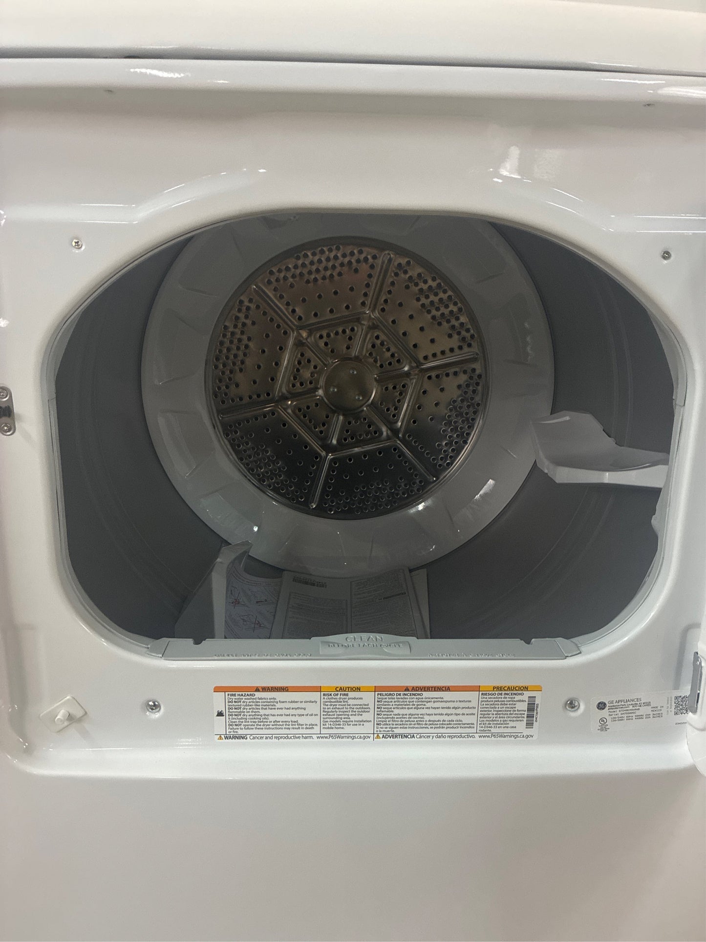 GE 7.2-cu ft Vented Electric Dryer ( White )