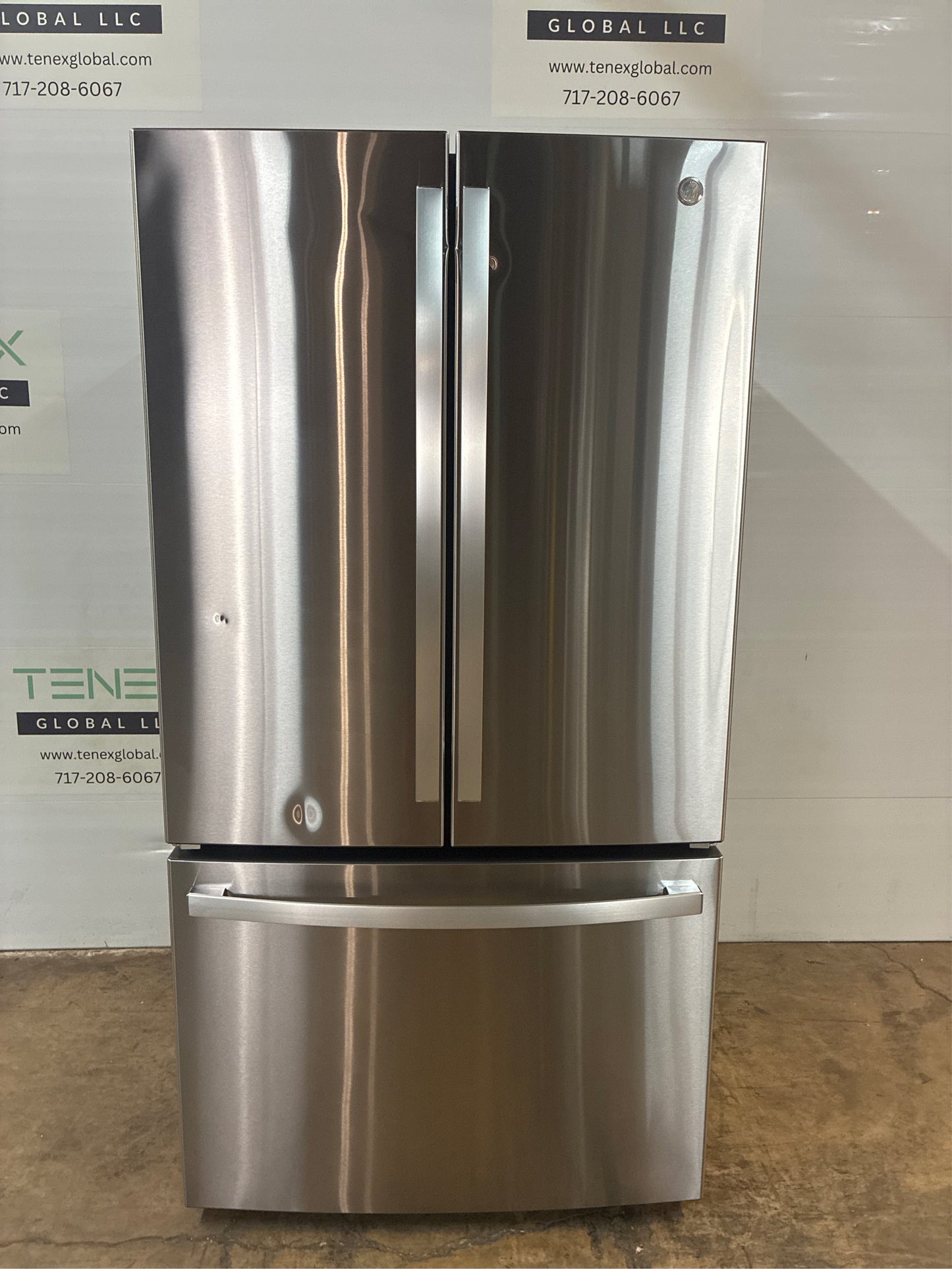 GE French Door Refrigerator, 27-cu ft