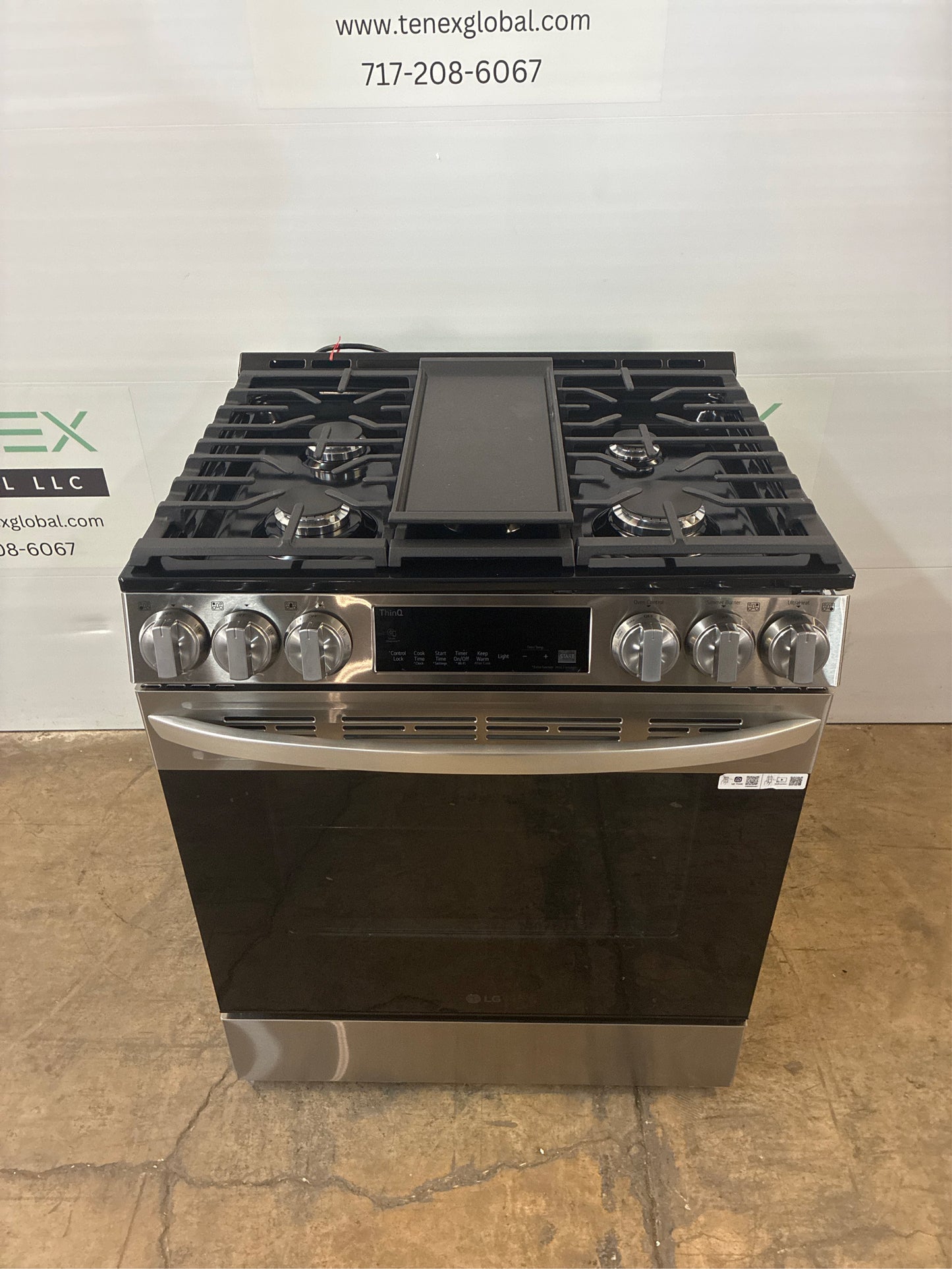 LG STUDIO 30" 5-Burner Gas Range