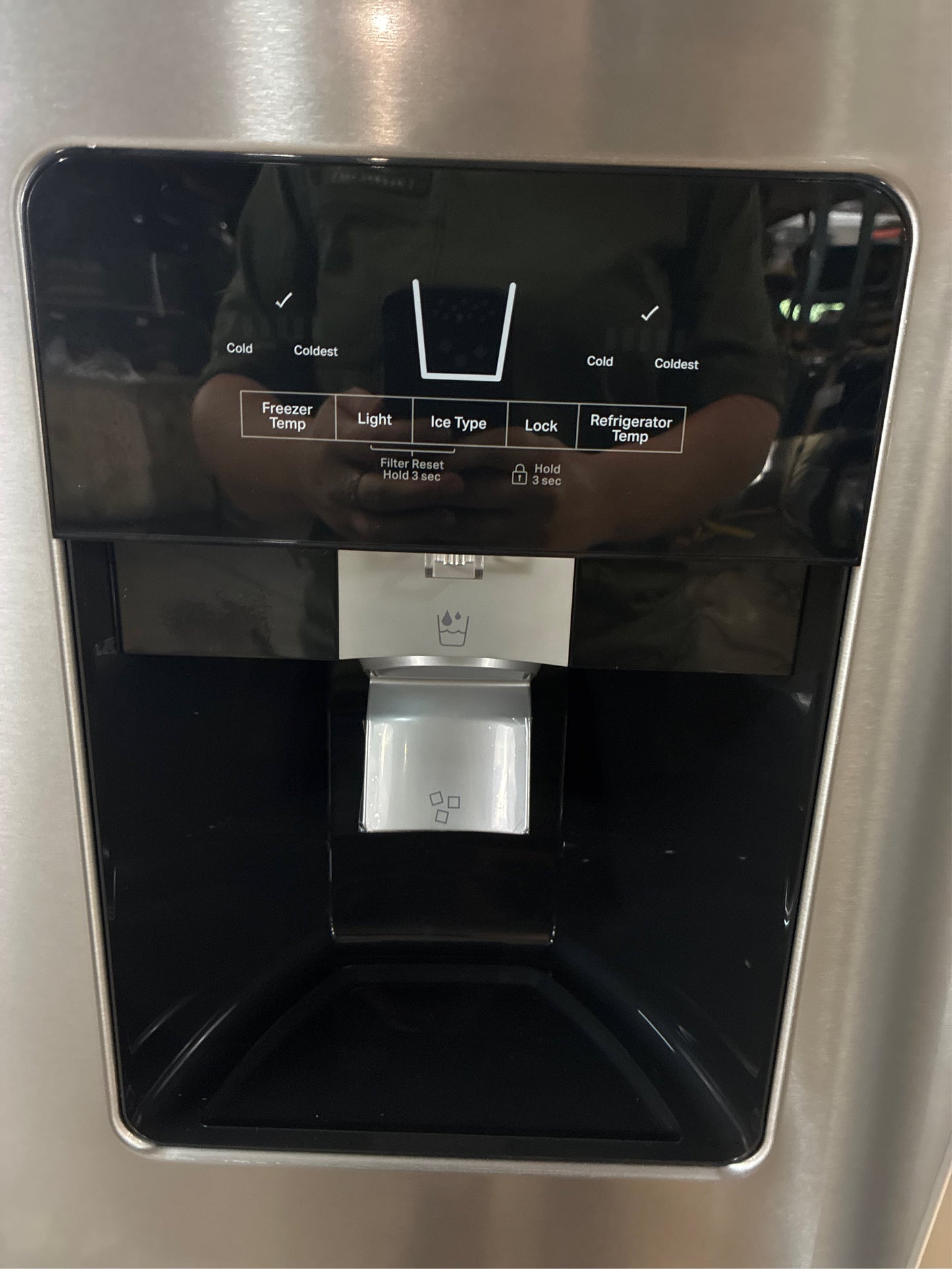 Whirlpool Side by Side Fridge:WRS325SDHZ