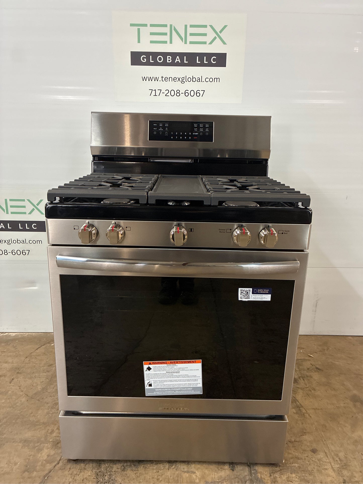 Frigidaire 30-in 5-Burner Gas Range
