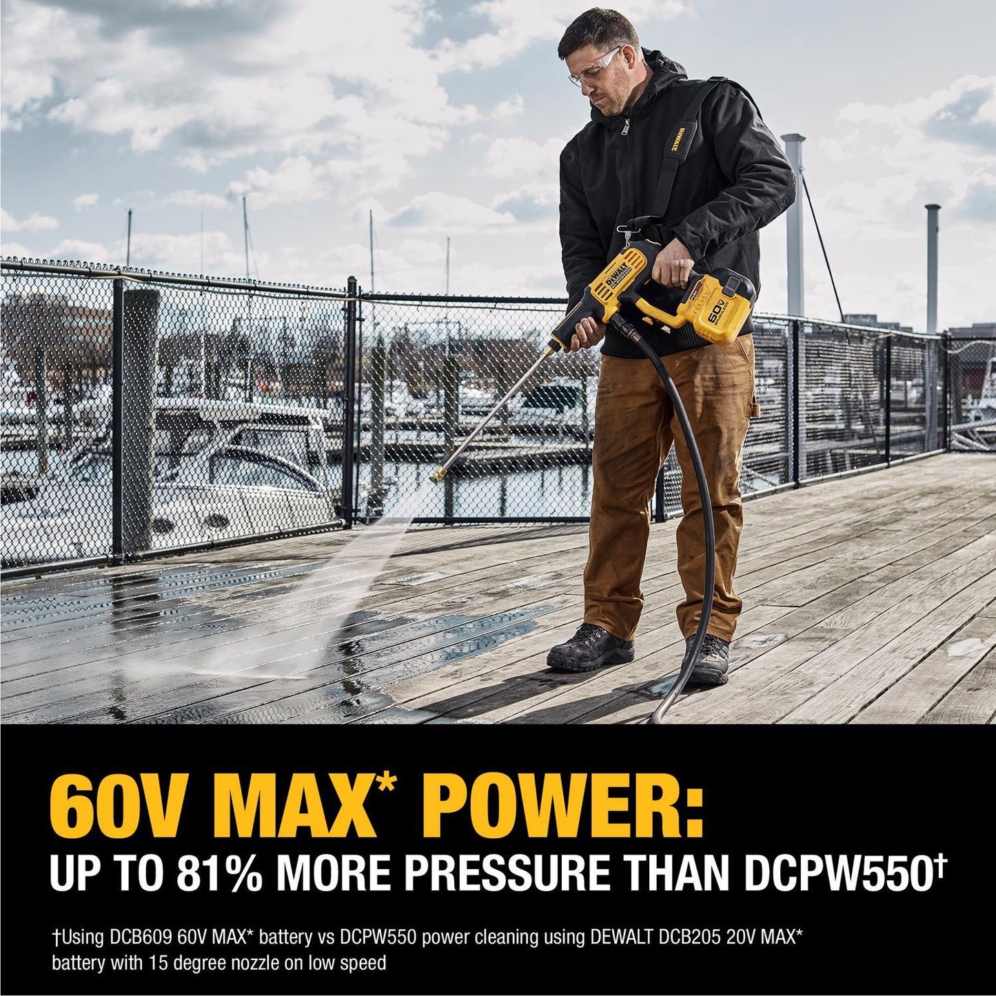 DEWALT 60V MAX DCPW1000B 1000 psi Cleaner