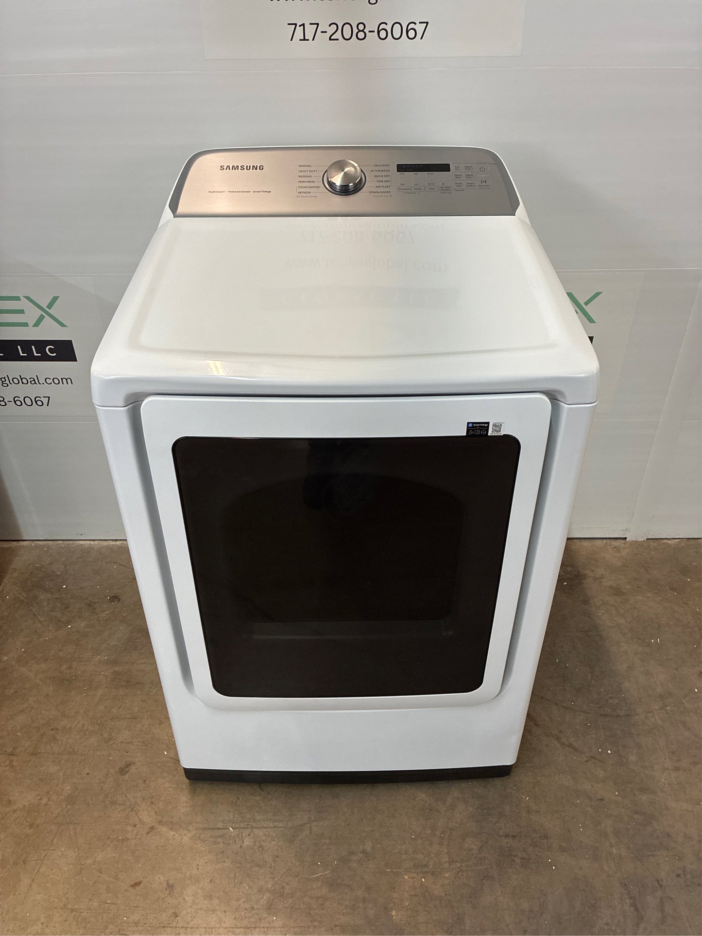 7.4 cu ft Smart Electric Dryer w/ Steam Sanitize
