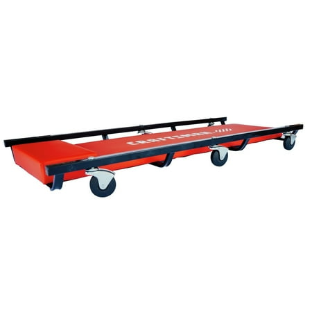 CRAFTSMAN Creeper with Metal Frame - Red/Black