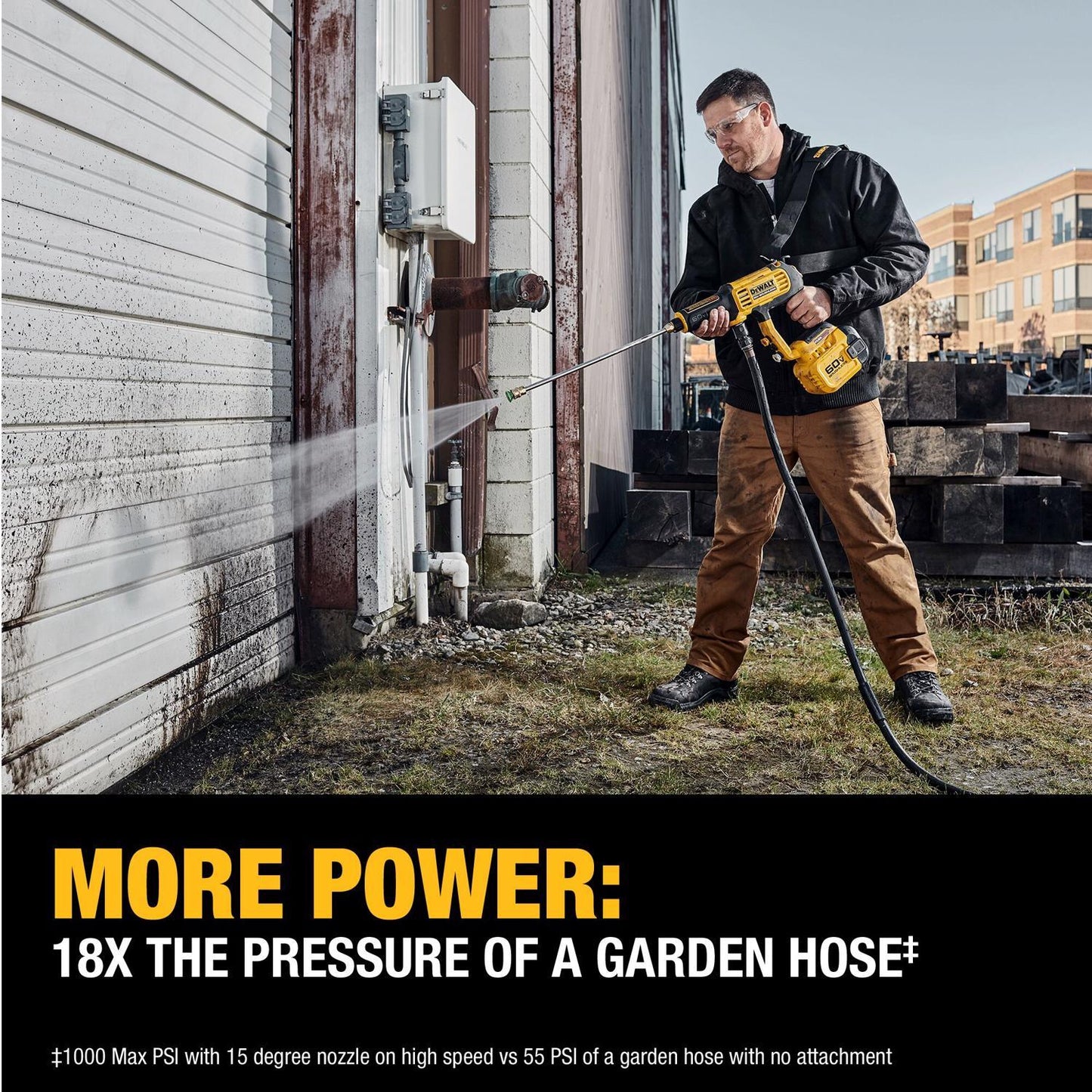 DEWALT 60V MAX DCPW1000B 1000 psi Cleaner