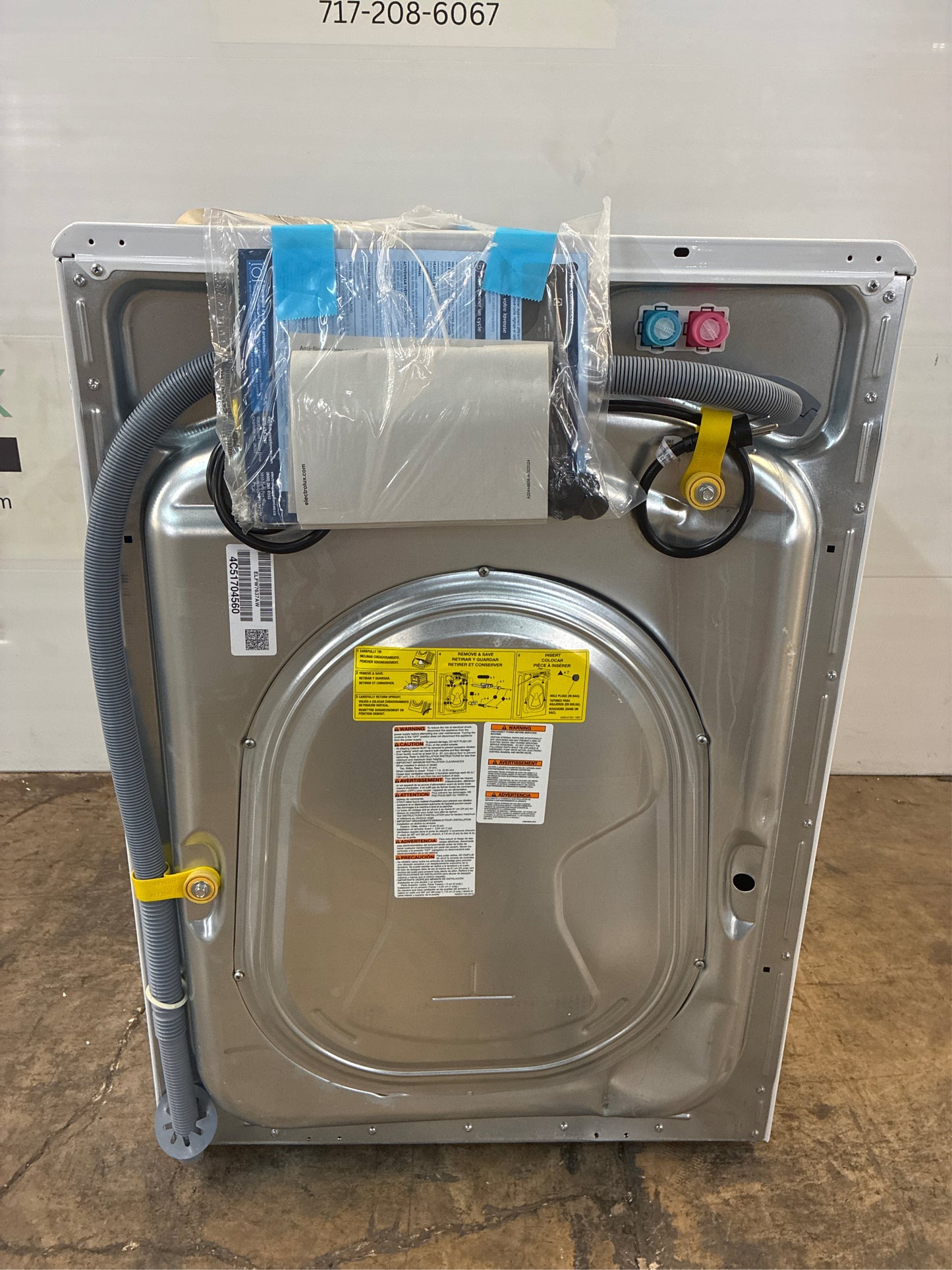 Electrolux 27 in. 4.5 cu. ft. Front Load Washer, White