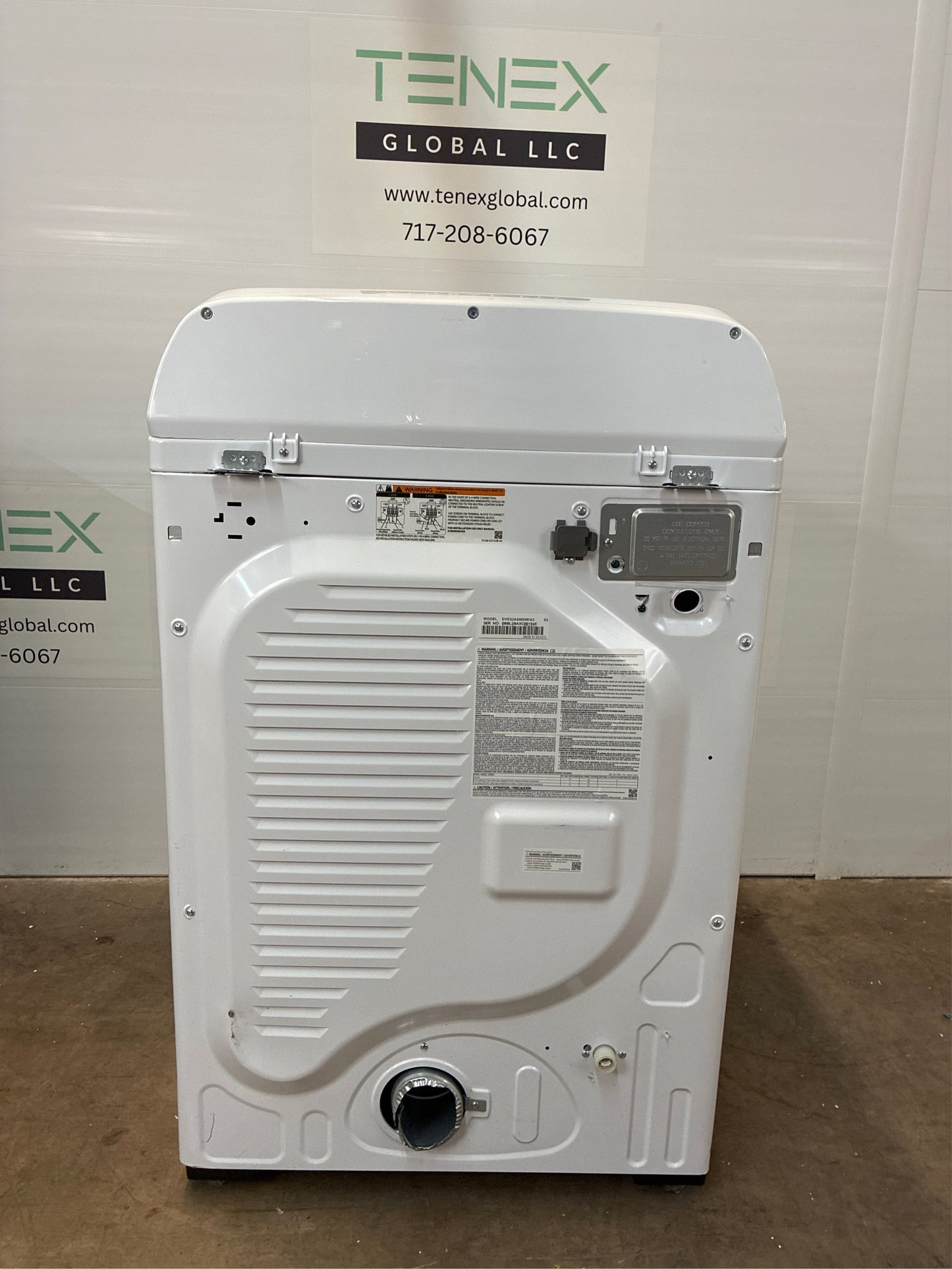 7.4 cu ft Smart Electric Dryer w/ Steam Sanitize