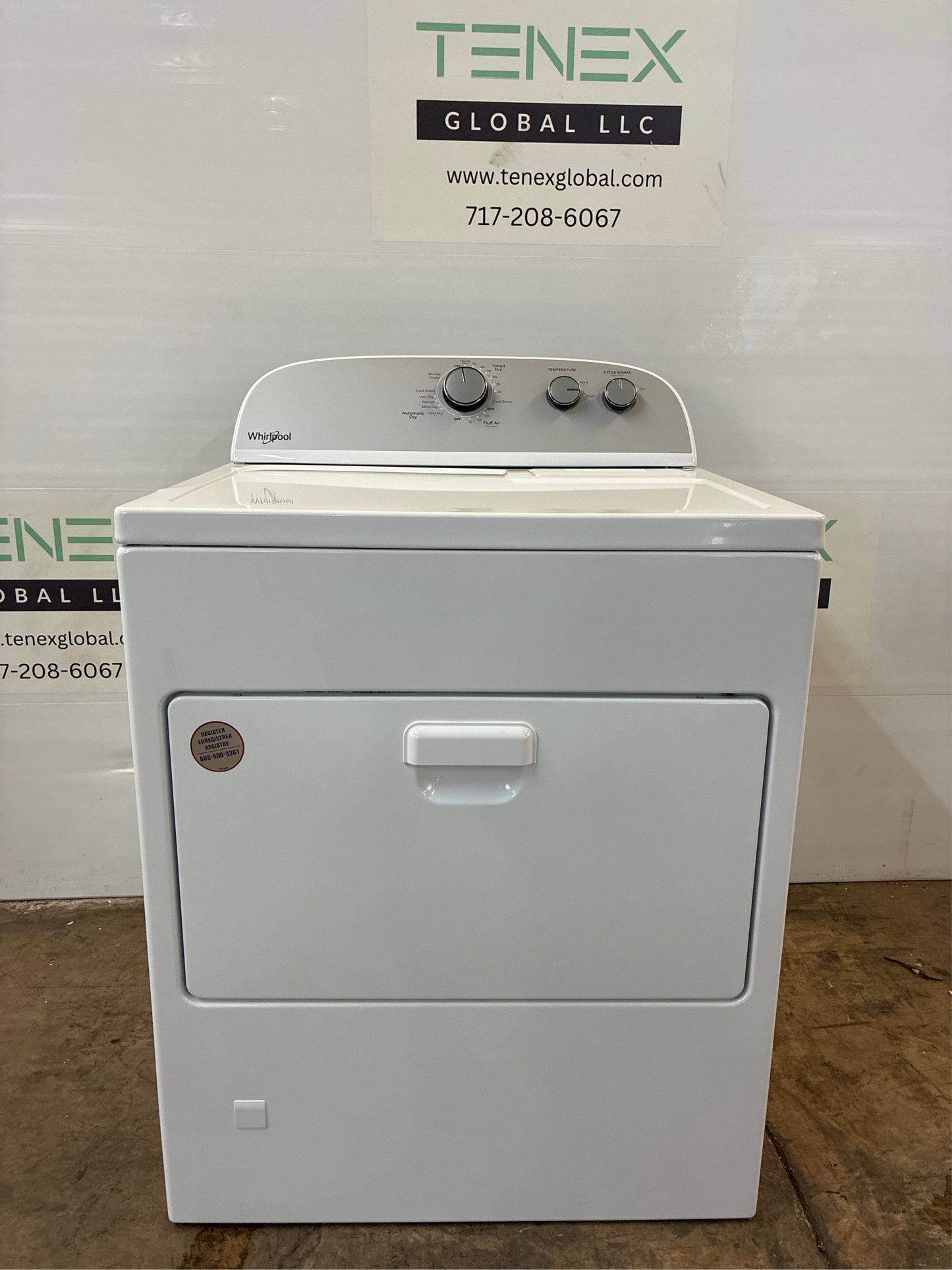 Whirlpool 7-Cu. Ft. Gas Dryer (White)