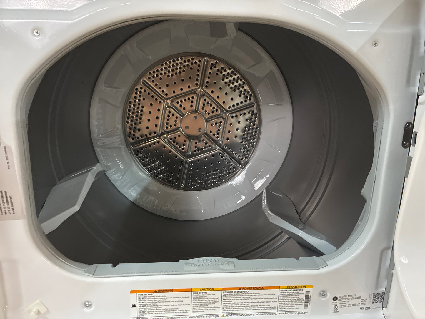 GE Profile 7.4-cu ft Electric Dryer (White)