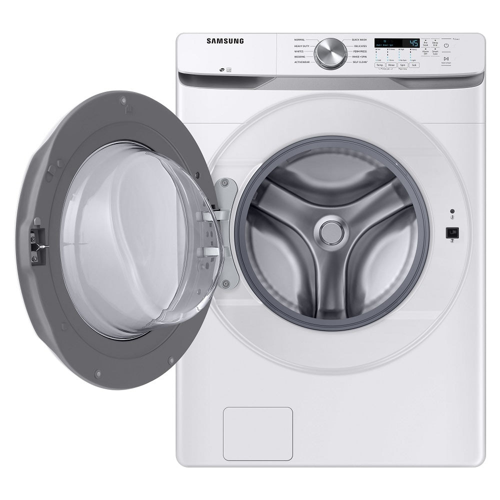 Samsung 4.5-cu ft Stackable Washer (White)