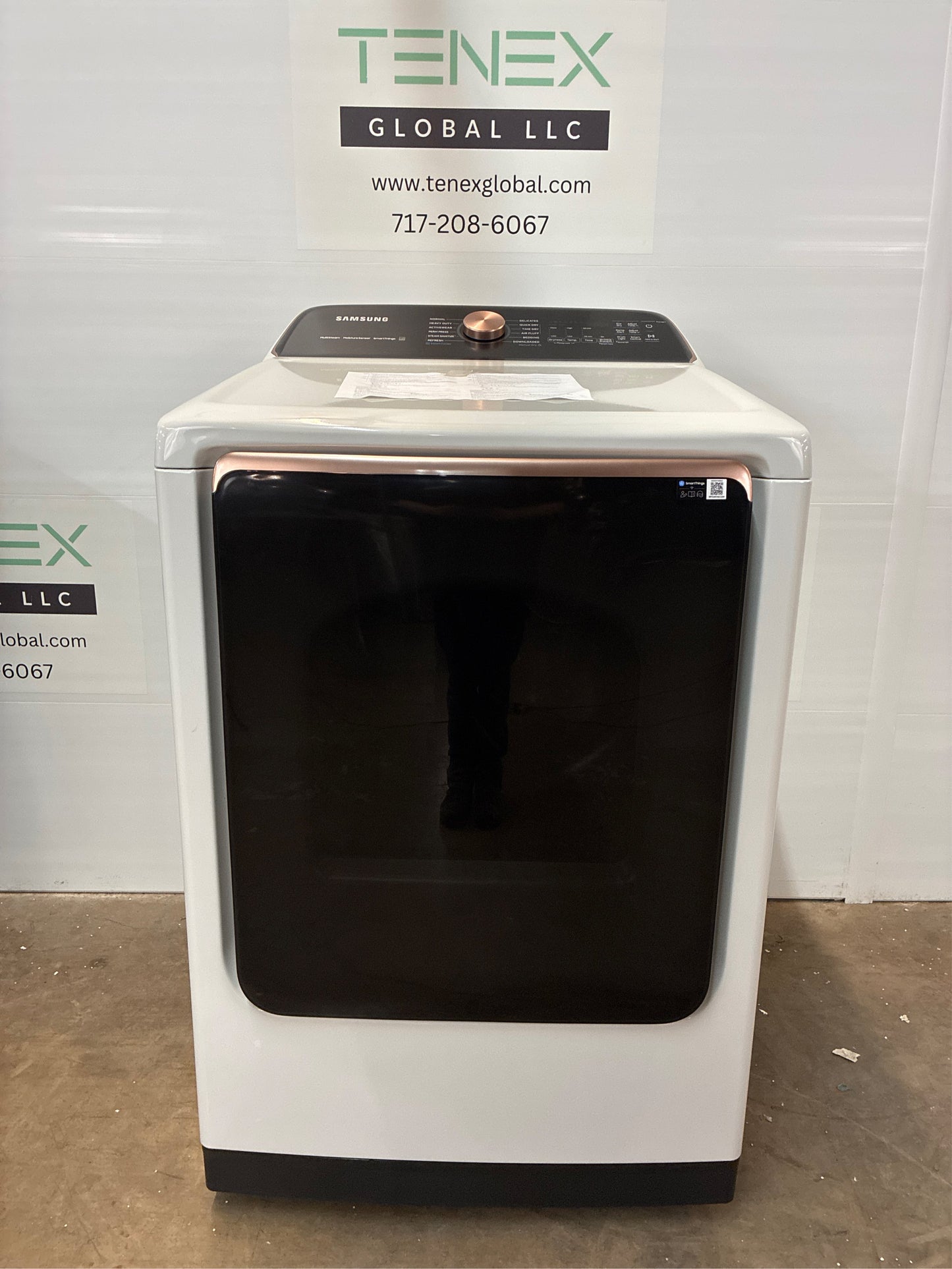 7.4 cu. ft. Smart Electric Dryer in Ivory