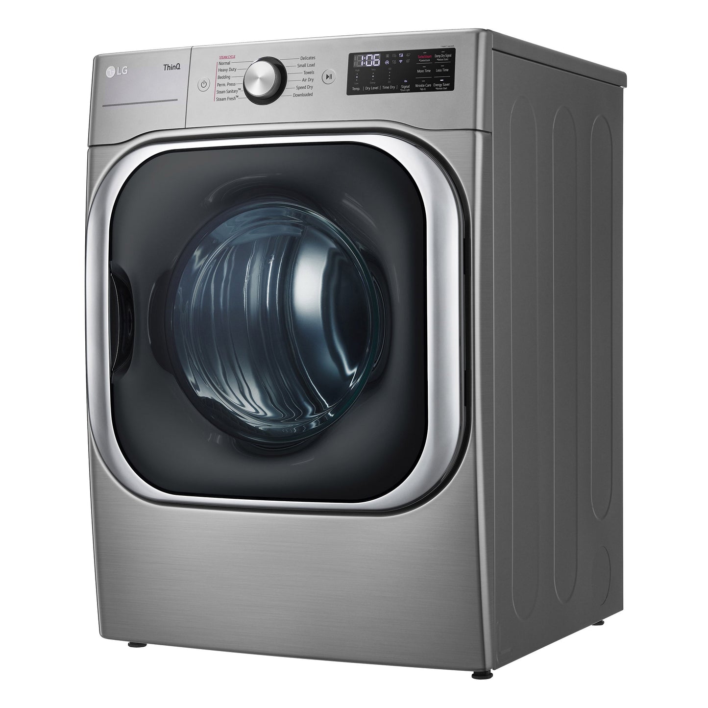 LG 9.0cu.ft Smart Wi-Fi Elec Dryer TurboSteam