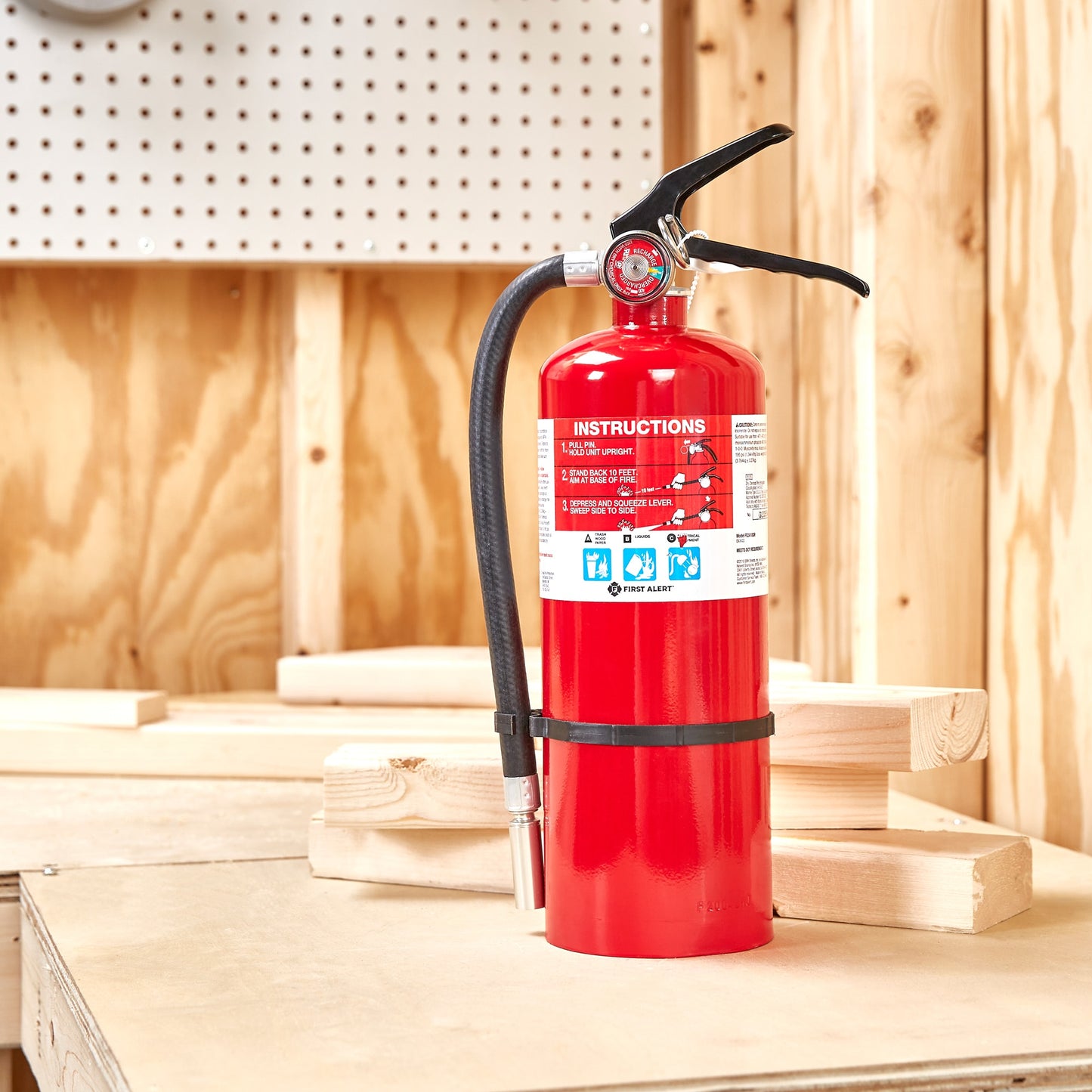 2-A:10-B:C Residential Rechargeable Extinguisher