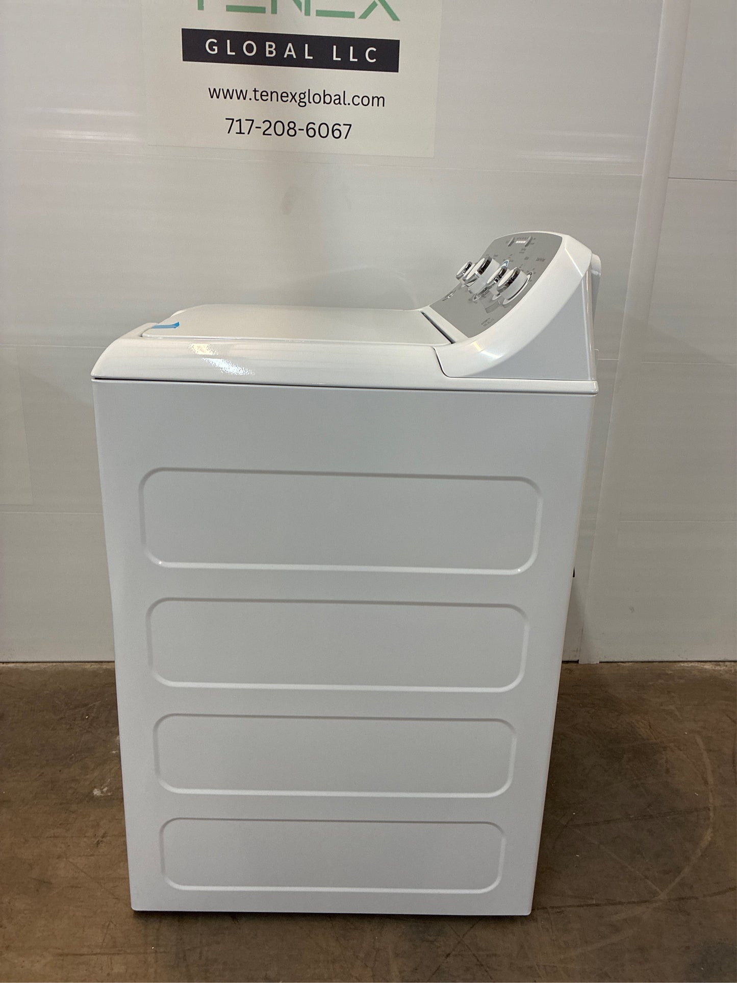 GE 4-cu ft Agitator Top-Load Washer (White)