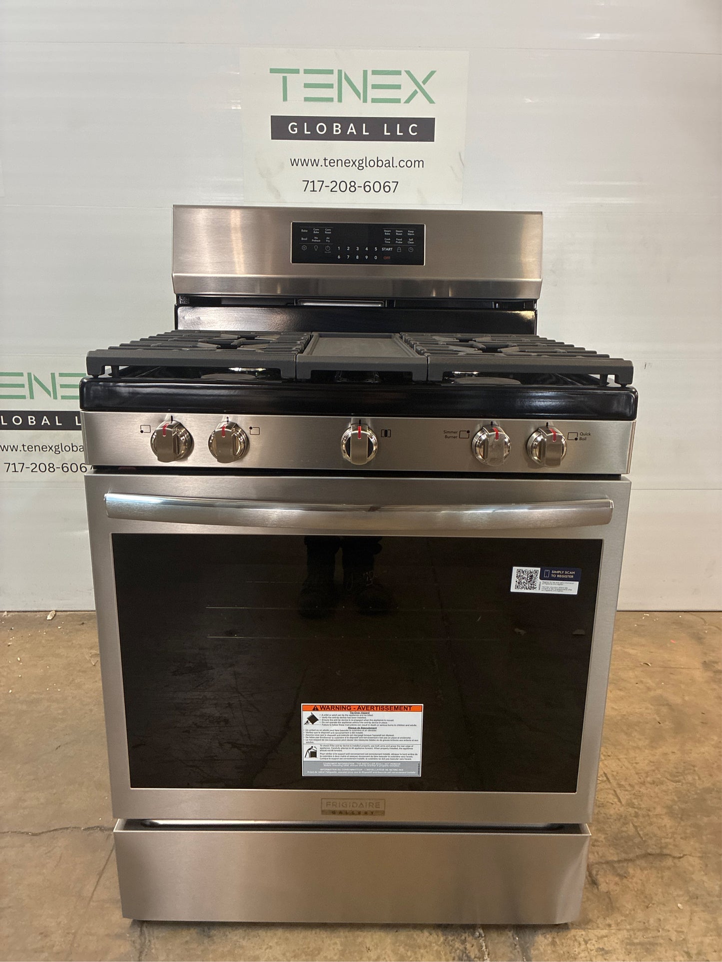Frigidaire Gallery 30" Gas Range
