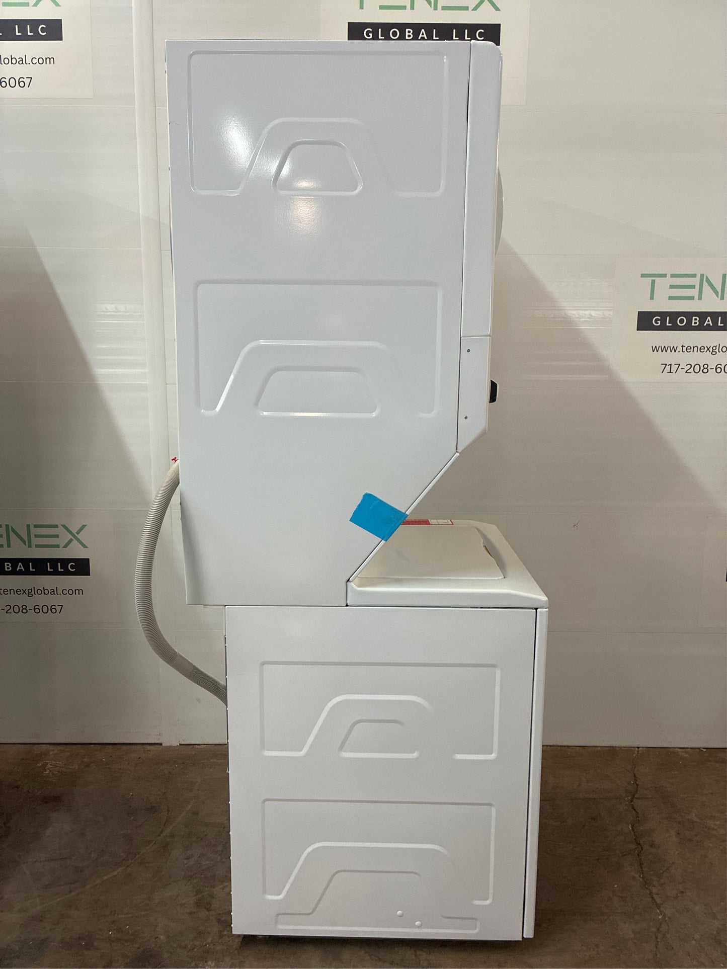 3.8 cu ft Washer 5.9 Gas Dryer Combo White