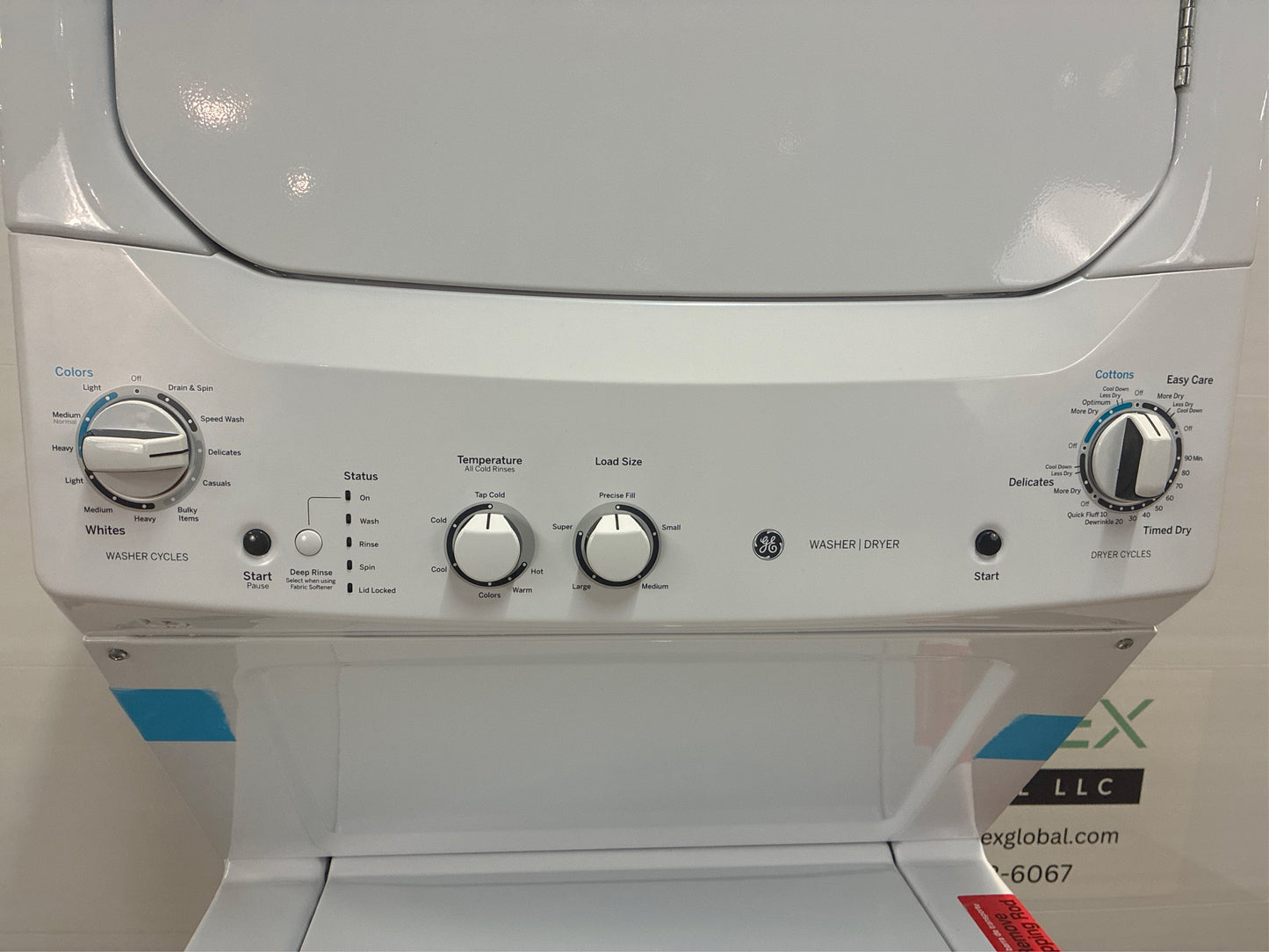 3.8 cu ft Washer 5.9 cu ft Gas Dryer Combo
