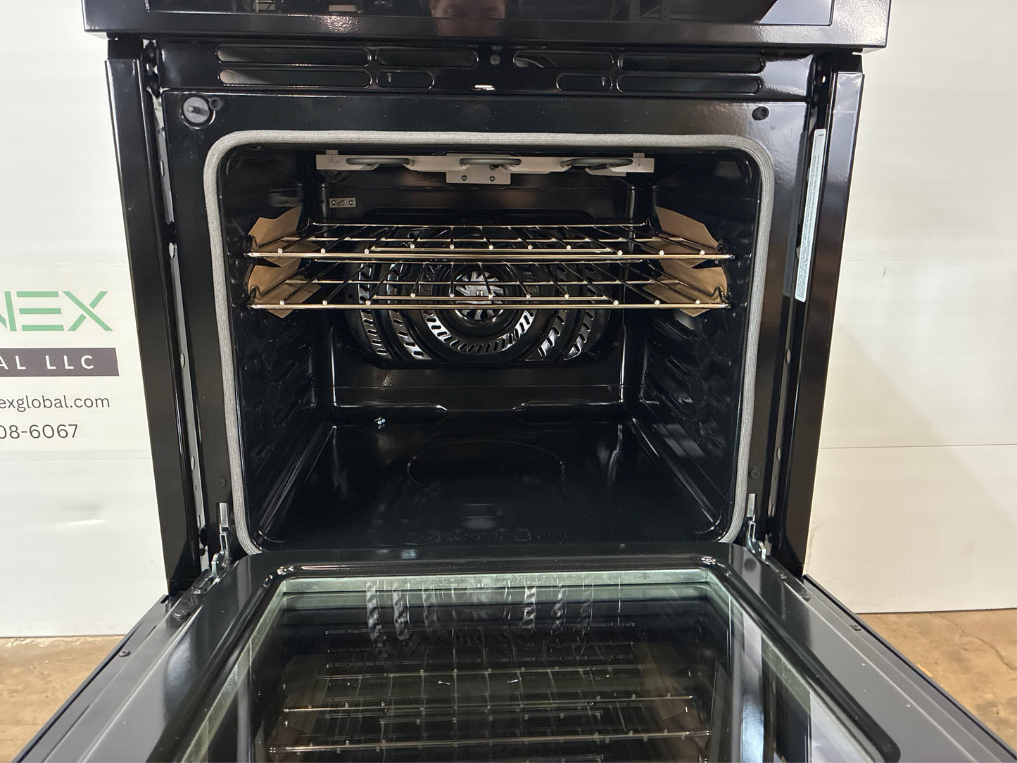 Frigidaire 27-in Double Wall Oven (Black)