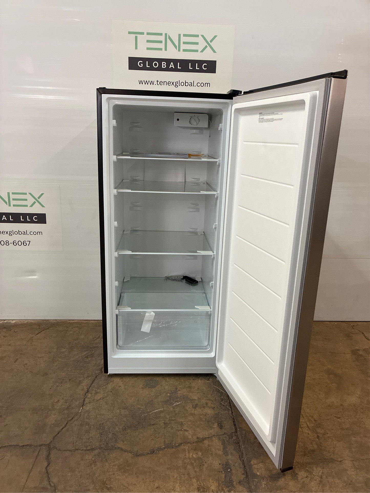 Vissani 7.1 cu ft Upright Freezer Stainless