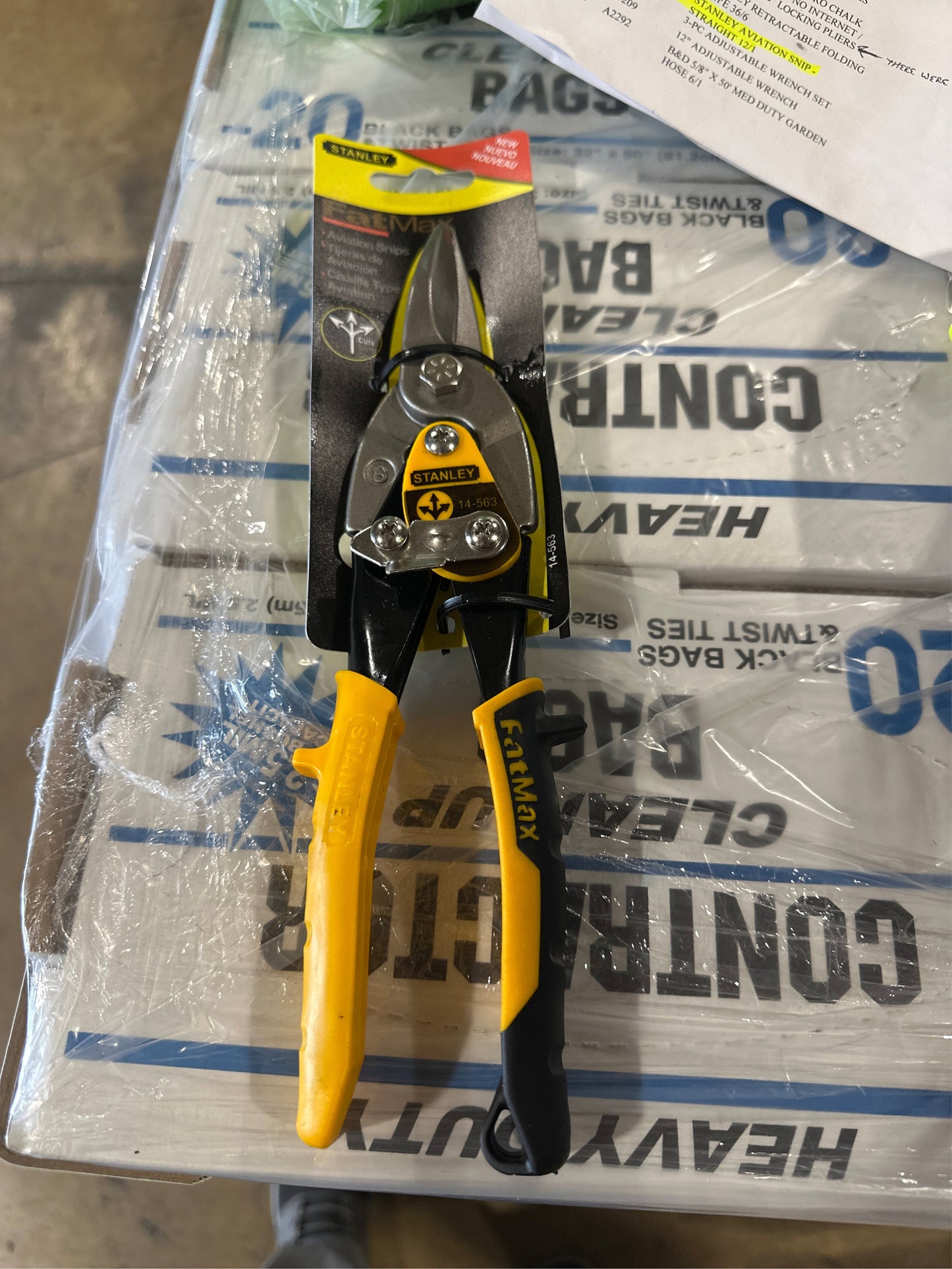 Stanley FatMax Compound Action Snips, Straight