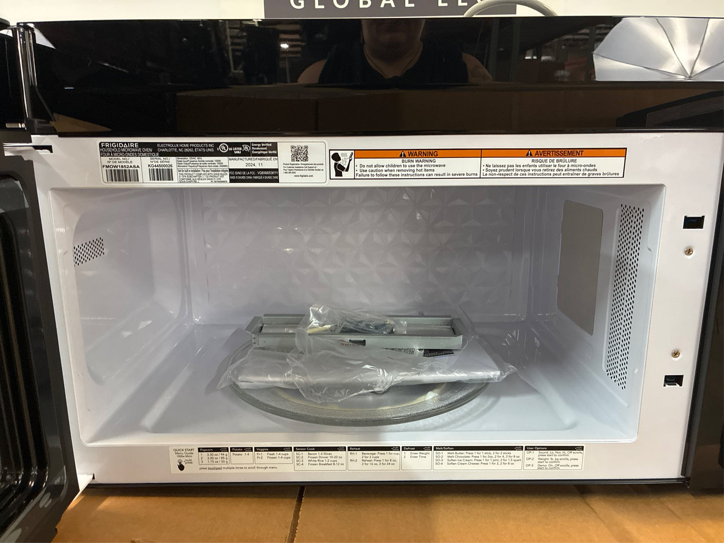 1.8 cu. ft. Over Range Microwave - Stainless