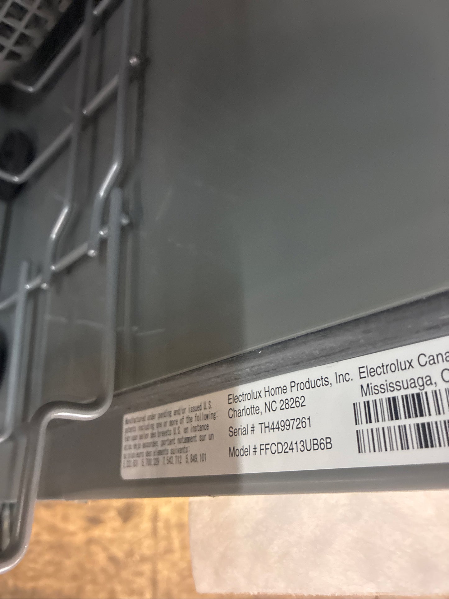 Frigidaire 24 In. Tall Tub Dishwasher, Black, 55 dBA