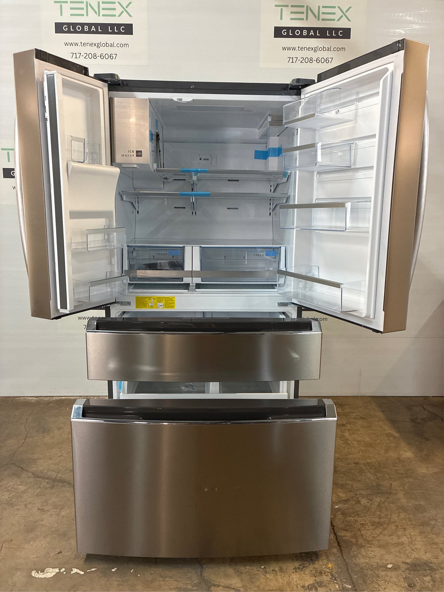 36in 26.3cf 4-Door French Door Refrigerator SS