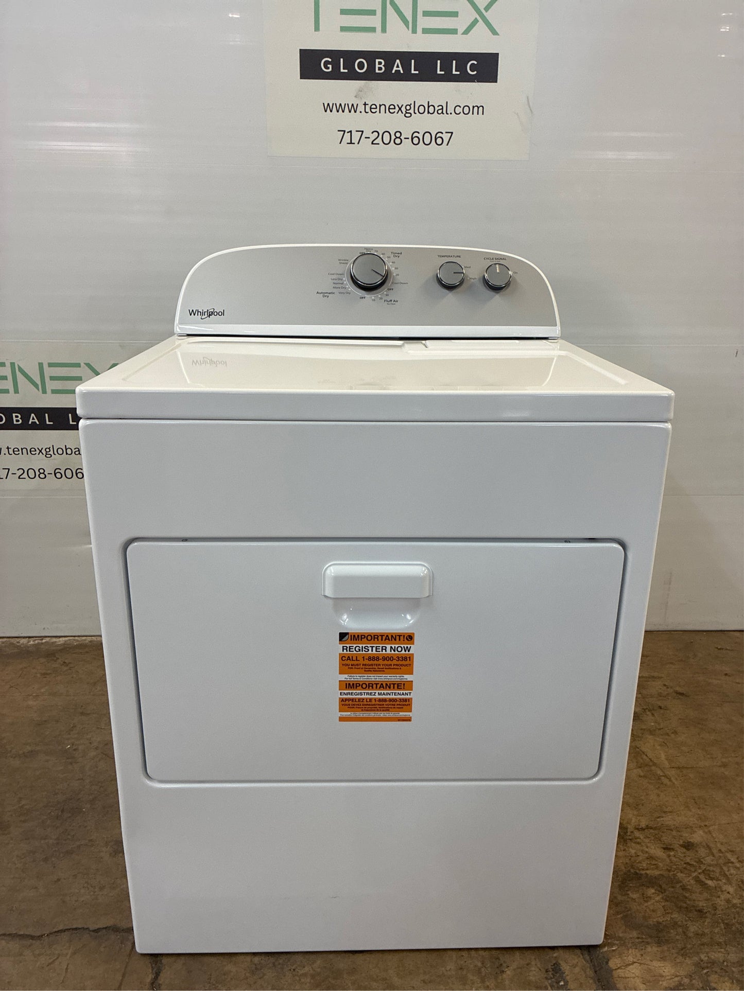 Whirlpool 7.0 cu. ft. Vented Electric Dryer