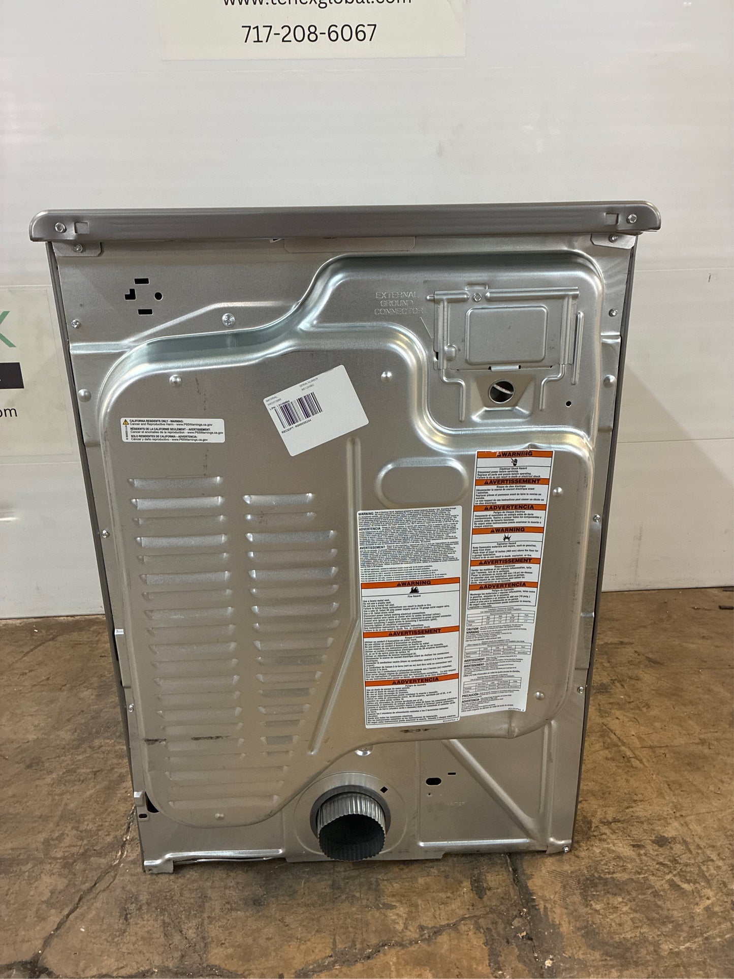 Whirlpool 7.4 cu. ft. Electric Dryer in Silver