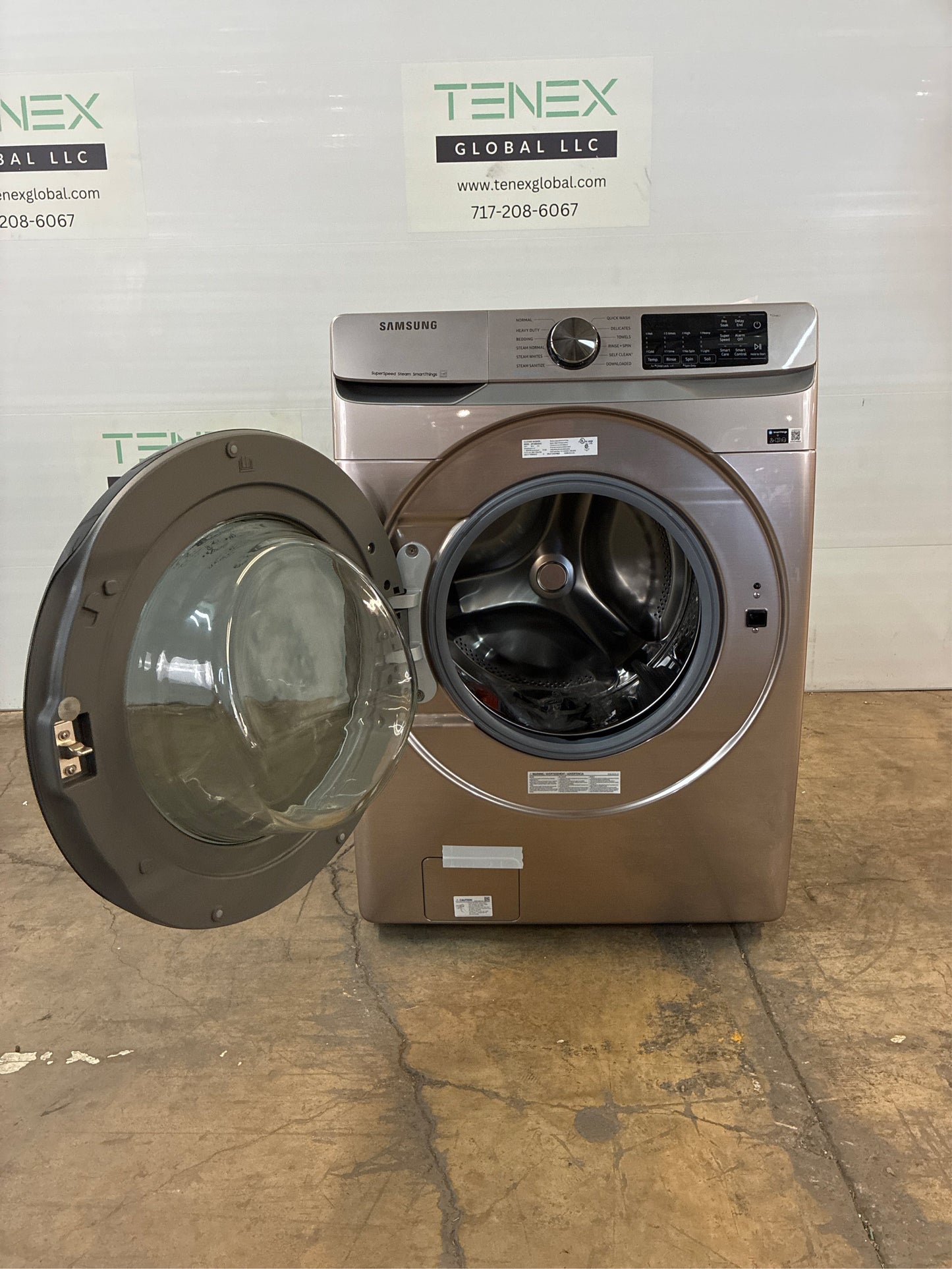 Samsung 4.5 cu. ft. Front Load Washer in Platinum