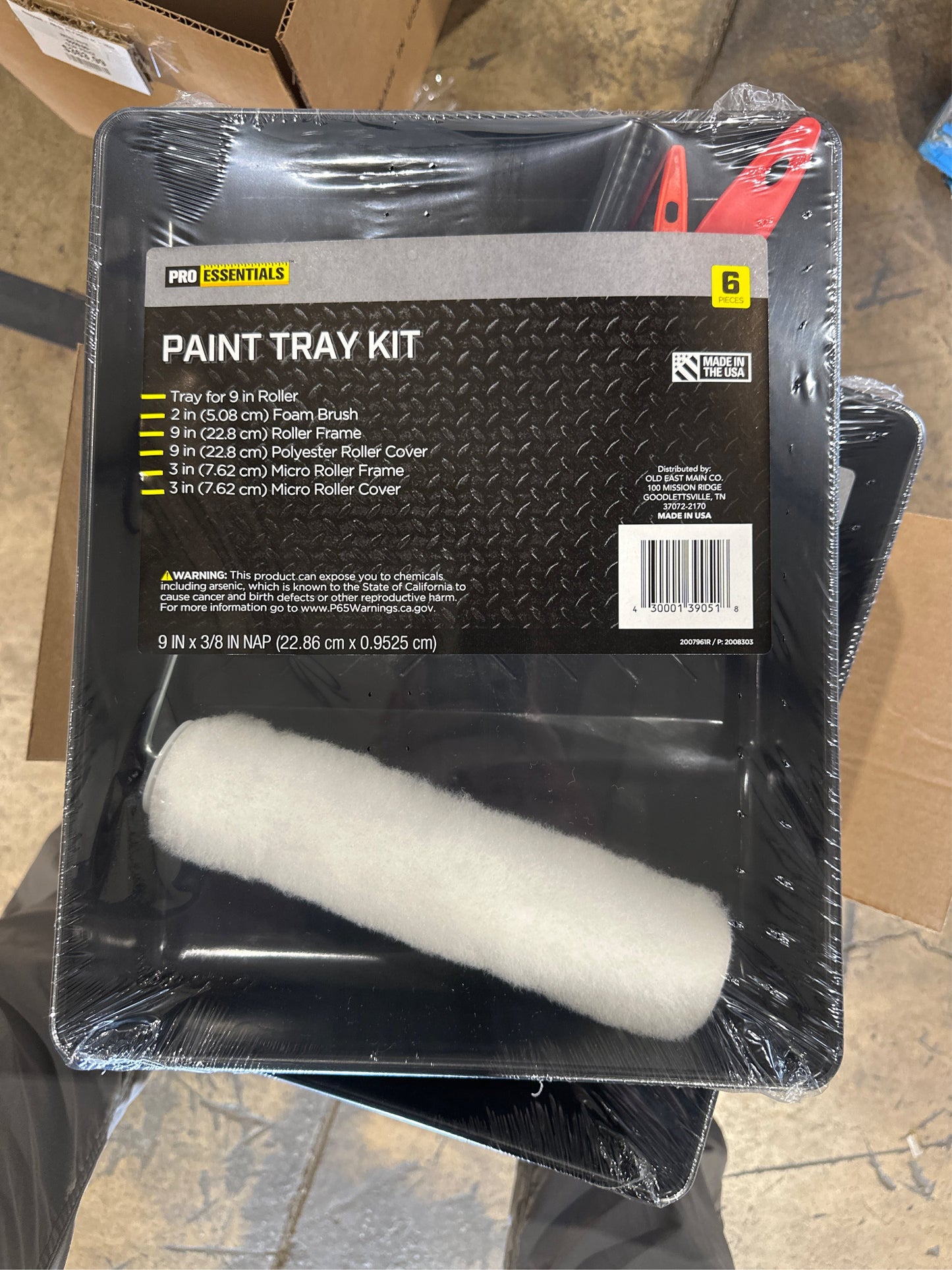 Pro Essentials Paint Tray Kit, 6 pc