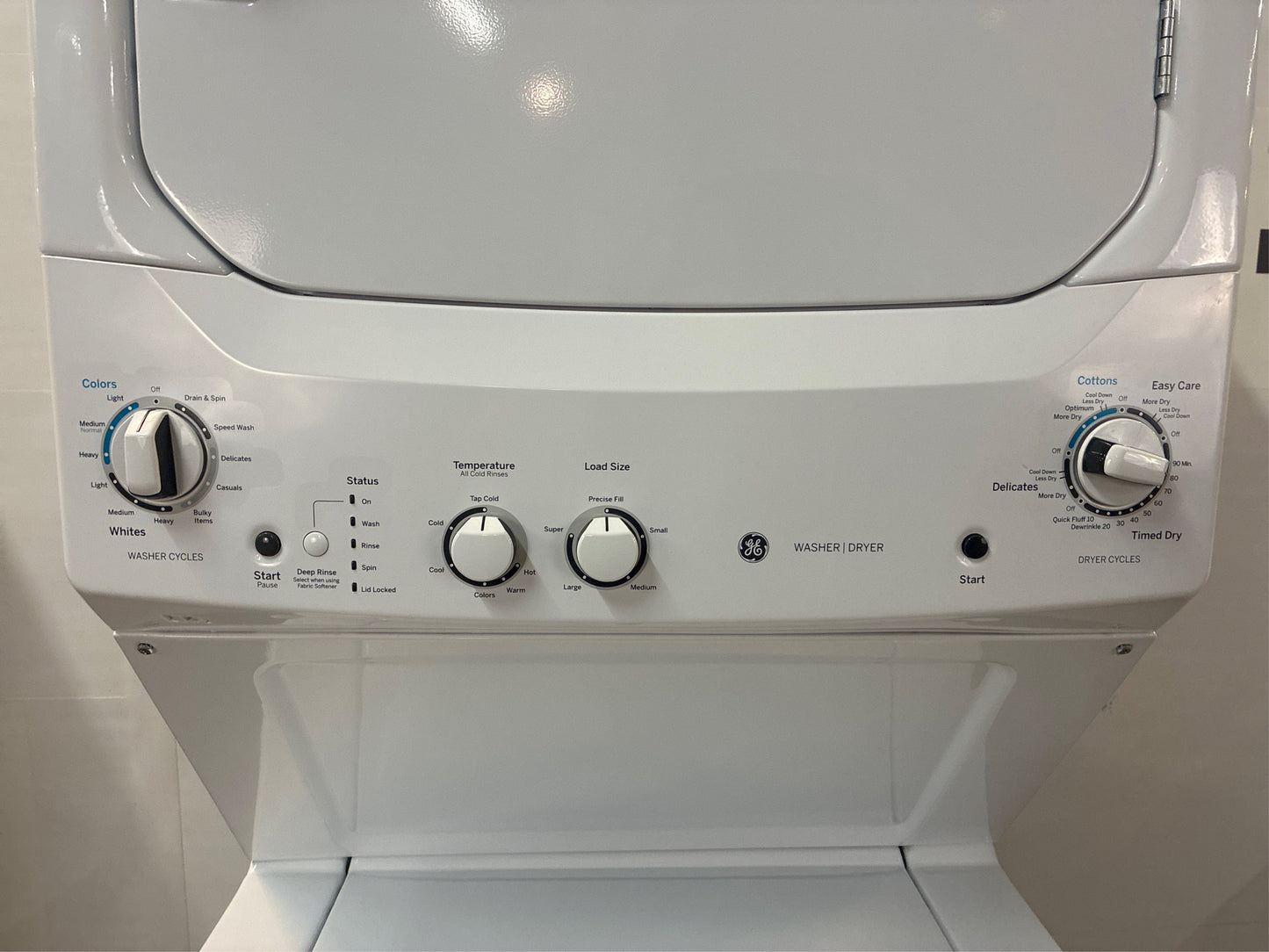 3.8 Washer 5.9 Gas Dryer Combo - White