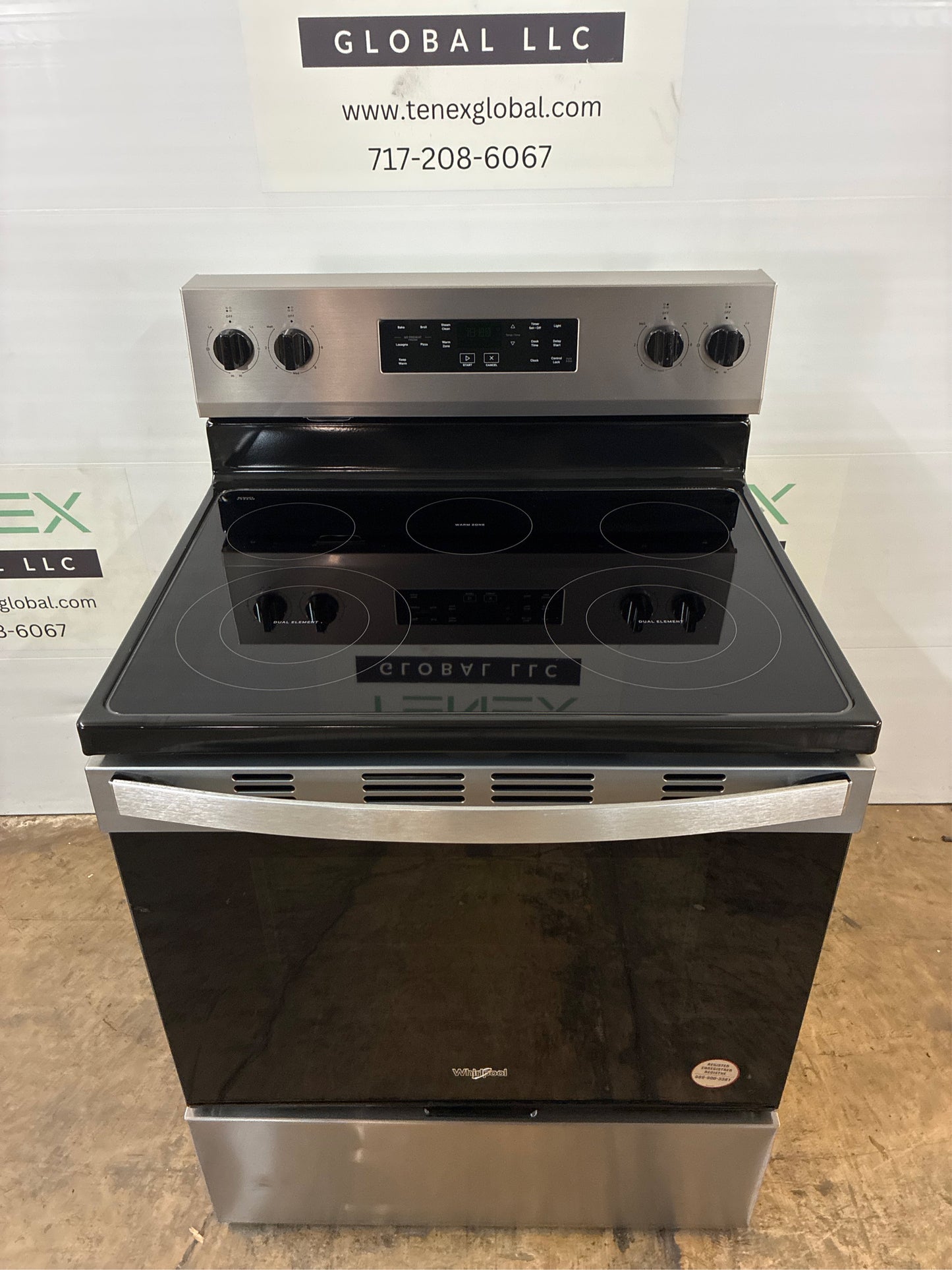 Whirlpool 30 in. 5 Burner Freestanding Electric Range