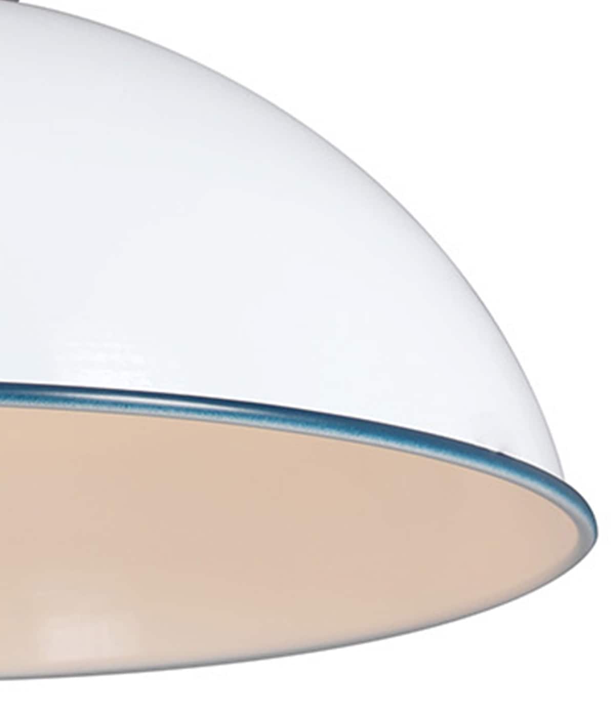 allen + roth Leigh 1-Light 12.5-in Semi Flush