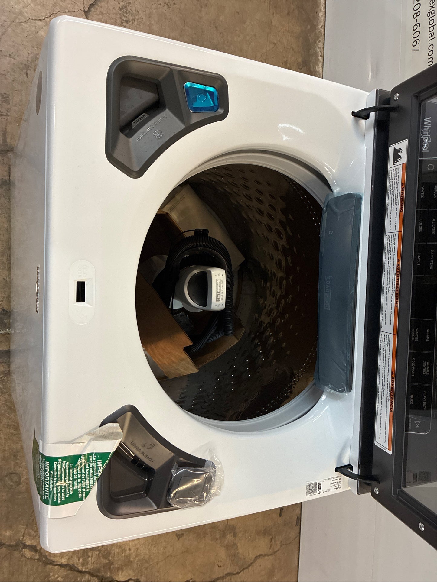 Whirlpool 5.2-5.3 cu. ft. Smart Washer, 2 in 1 Agitator