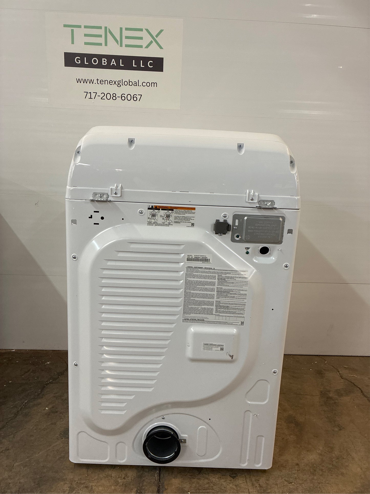 7.2 cu. ft. Electric Dryer with Sensor Dry in White
