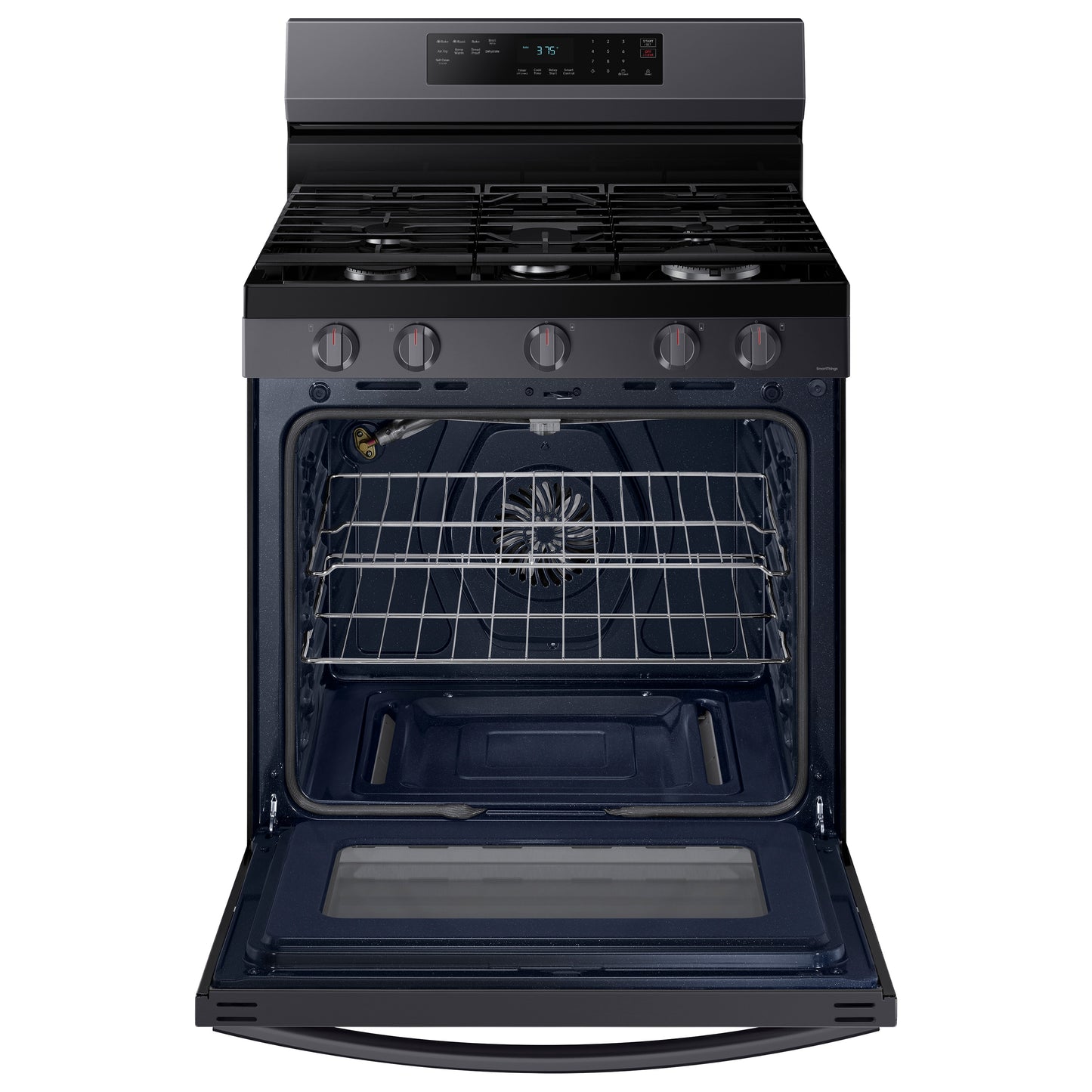 Samsung 30-in 5 Burners 6-cu ft Gas Range