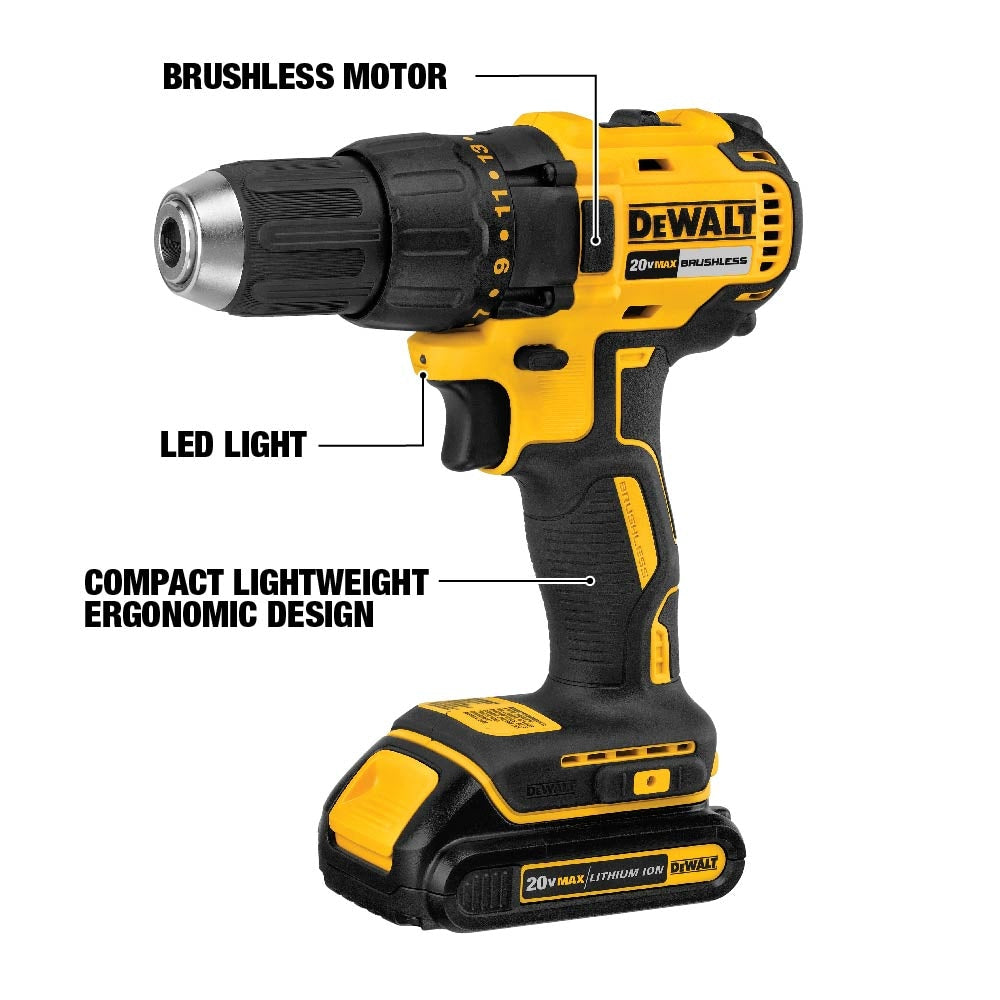 DEWALT 20V Max 1/2-in Cordless Drill