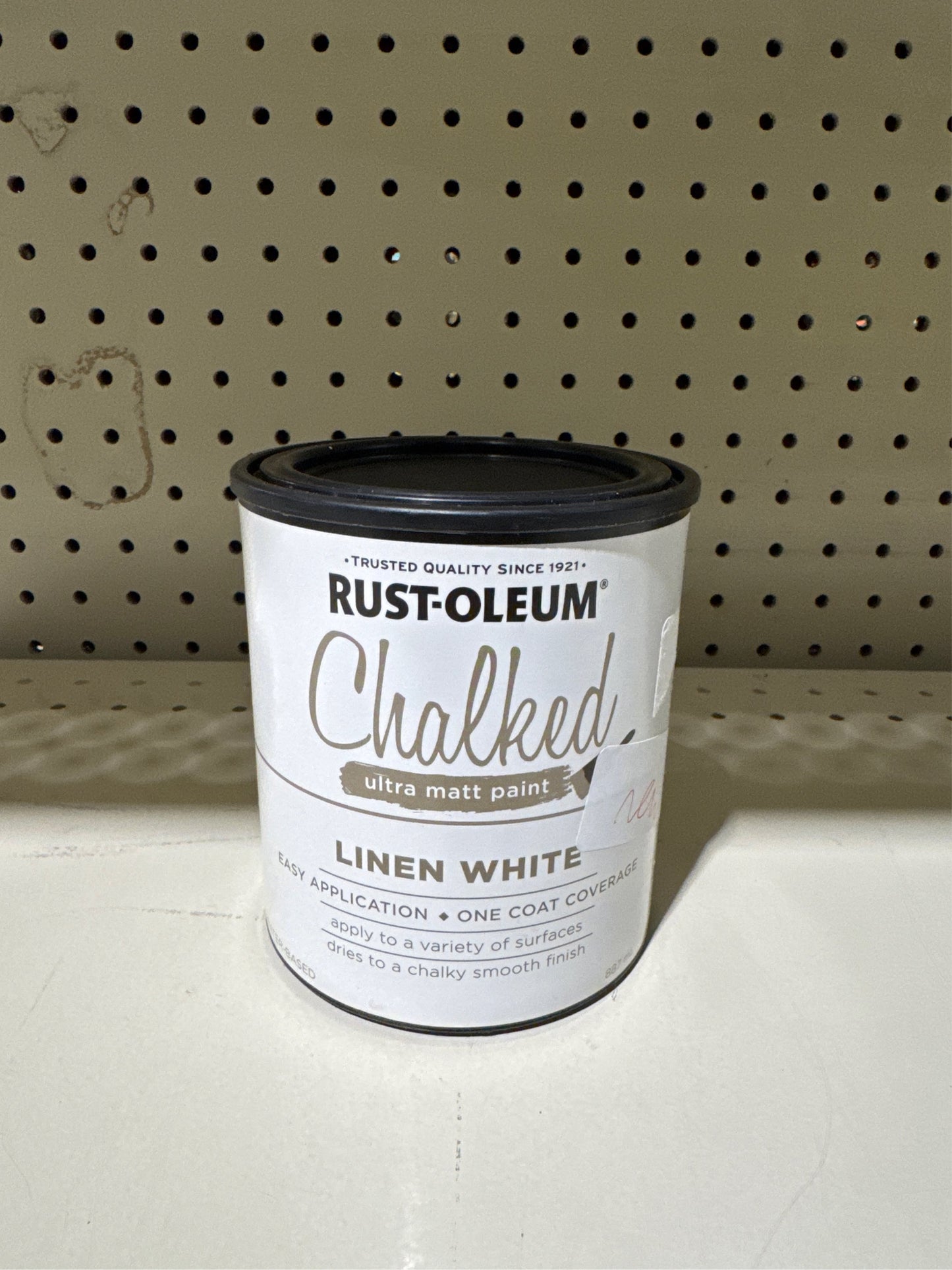 RUST-OLEUM Chalked Ultra Matt Paint Linen White 30oz