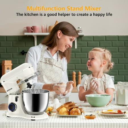 AILESSOM 6-QT 10-Speed Tilt-Head Mixer