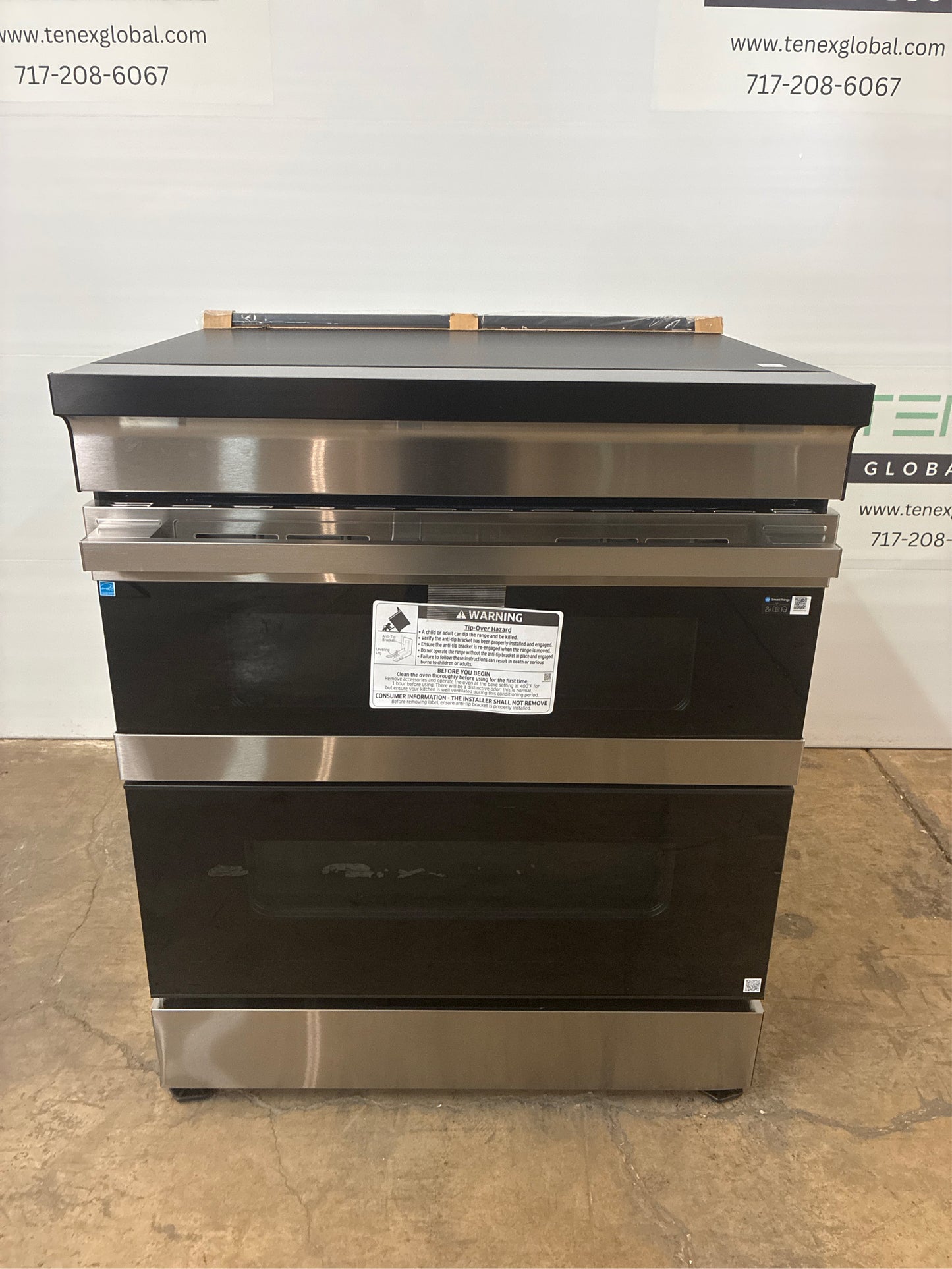 Samsung Bespoke 30-in Double Induction Range