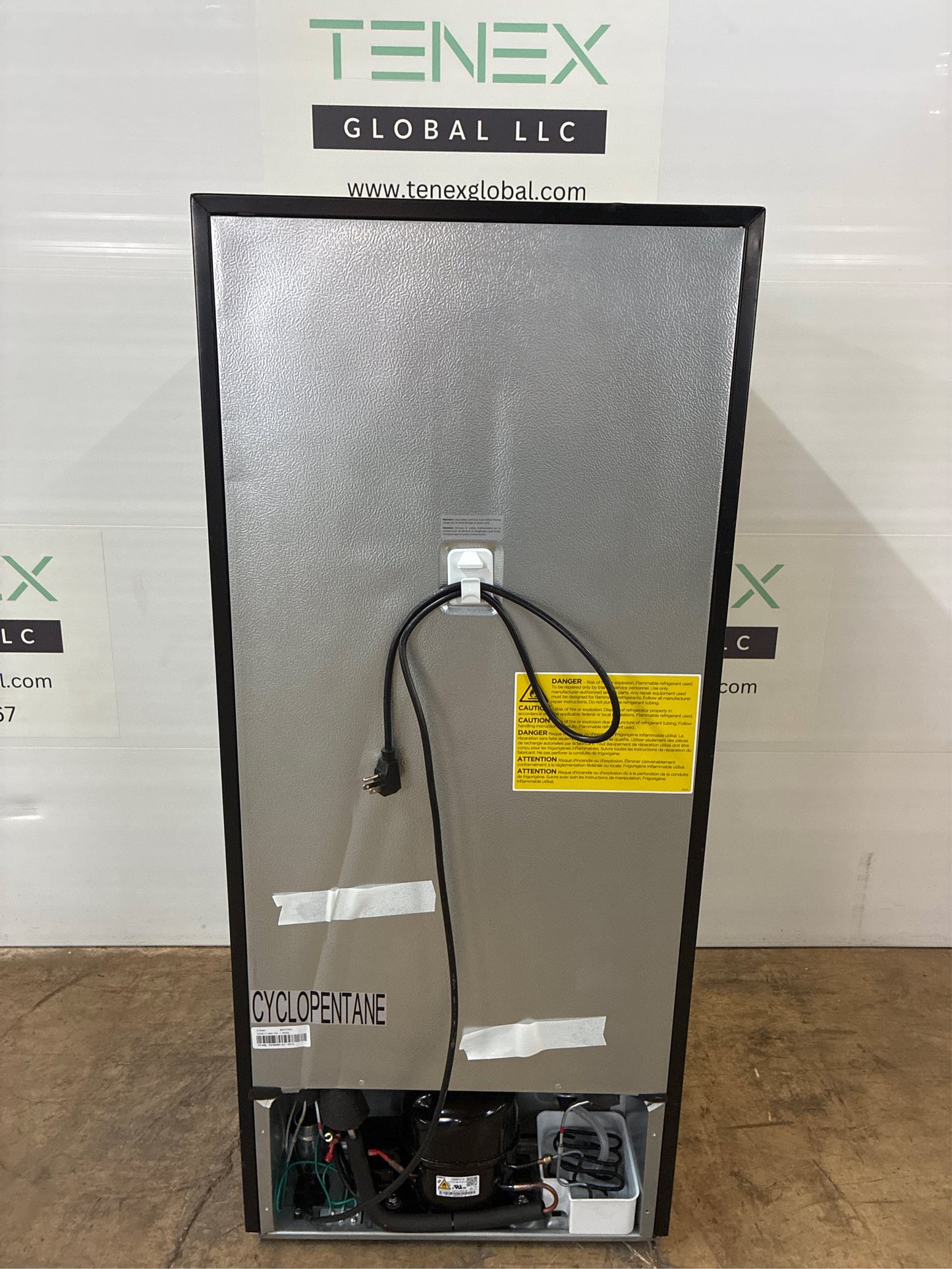 Vissani 7.1 cu ft Upright Freezer Stainless