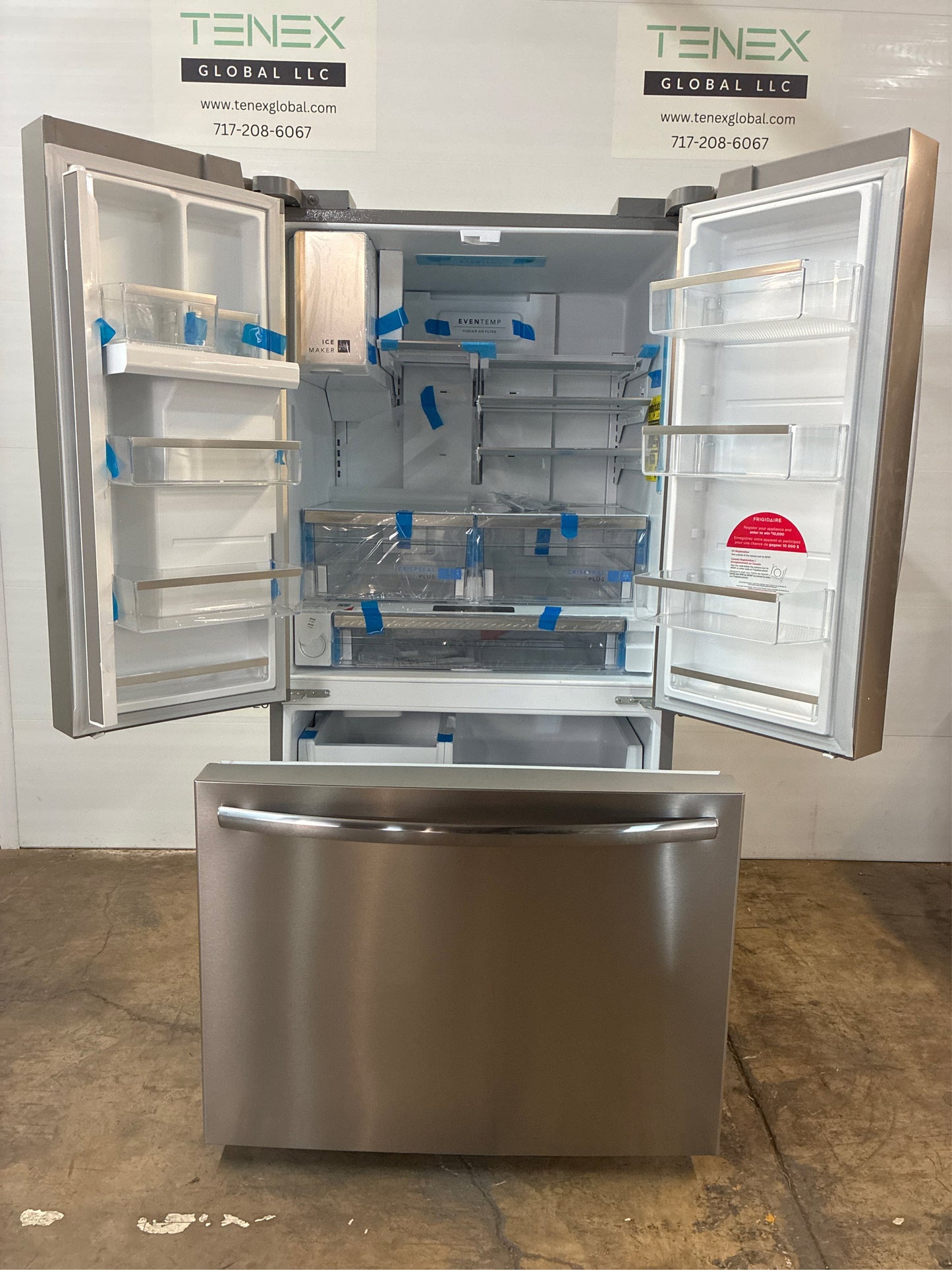 27.8 cu. ft. French Door Refrigerator in SS
